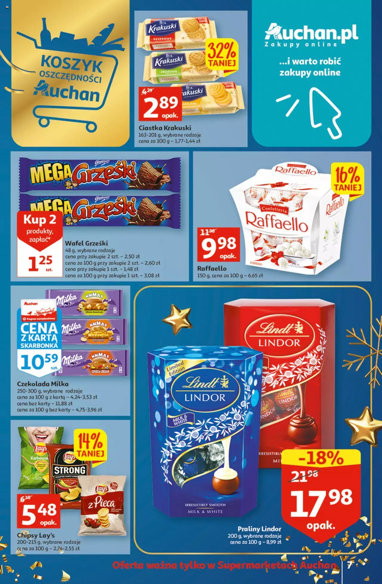 Auchan Koszyk Oszczędności Auchan Supermarkety gazetka ważna od 10.11.2022 do 16.11.2022 strona 7