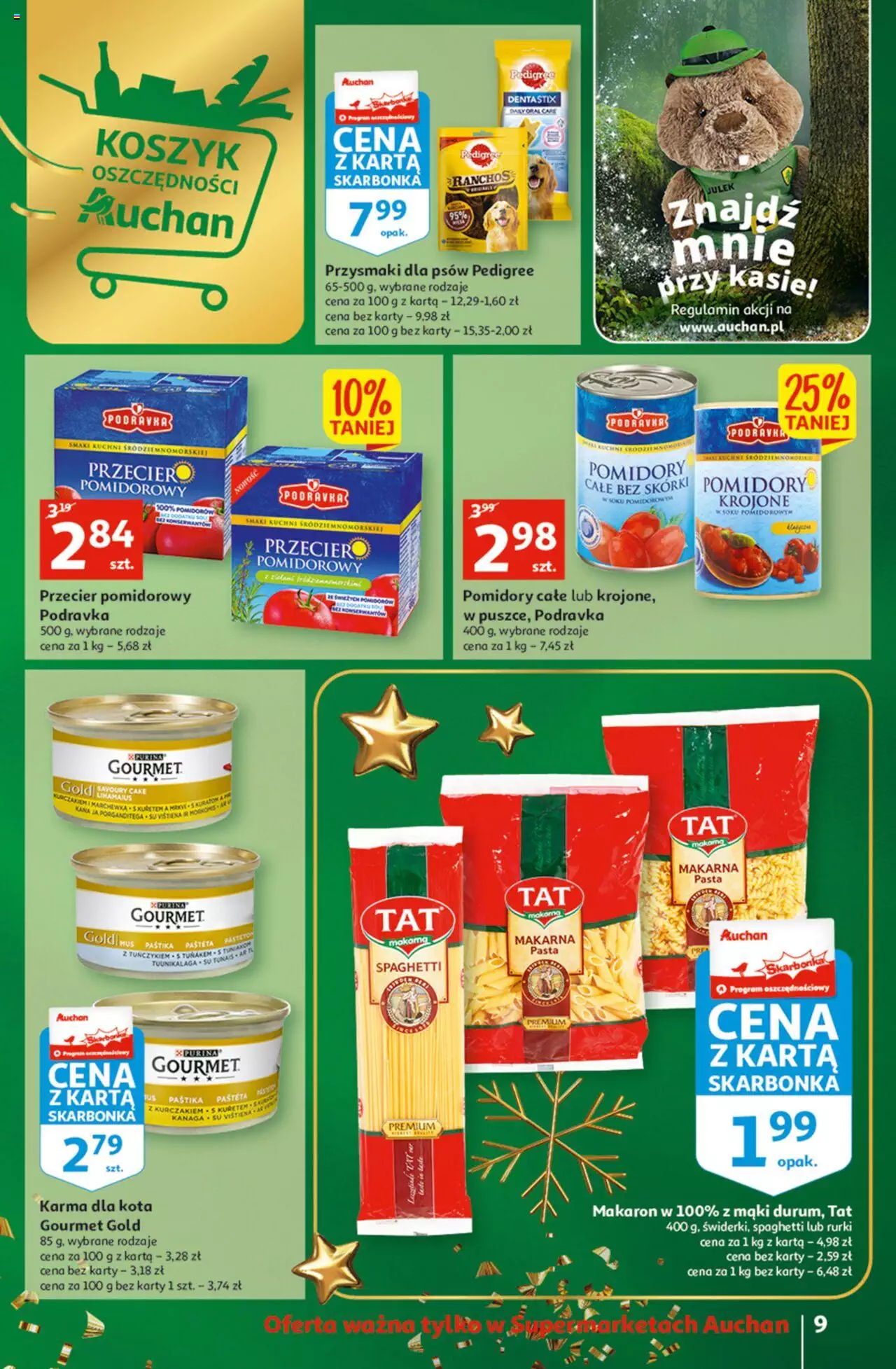 Auchan Koszyk Oszczędności Auchan Supermarkety gazetka ważna od 10.11.2022 do 16.11.2022 strona 9