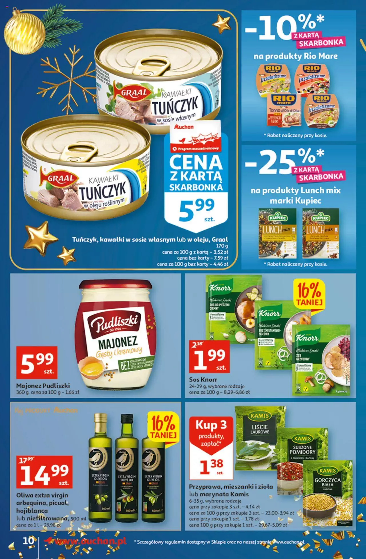 Auchan Koszyk Oszczędności Auchan Supermarkety gazetka ważna od 10.11.2022 do 16.11.2022 strona 10