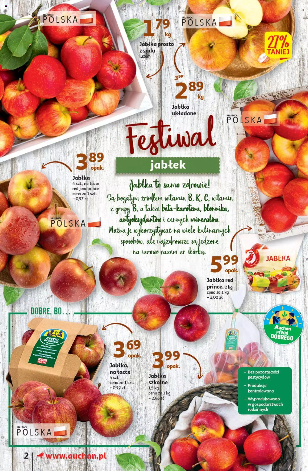 Auchan Koszyk Oszczędności Auchan Supermarkety gazetka ważna od 13.10.2022 do 19.10.2022 strona 2