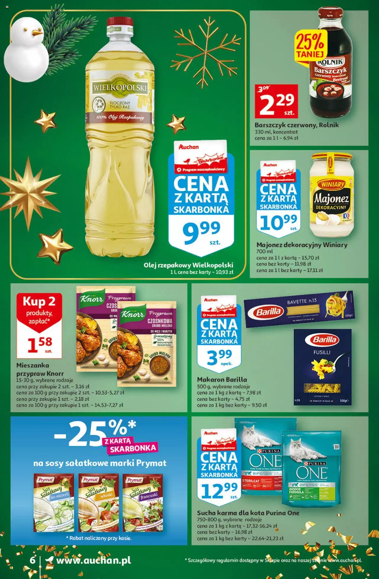 Auchan Koszyk Oszczędności Auchan Supermarkety  Gazetka ważna od 17.11.2022 do 23.11.2022 strona 6