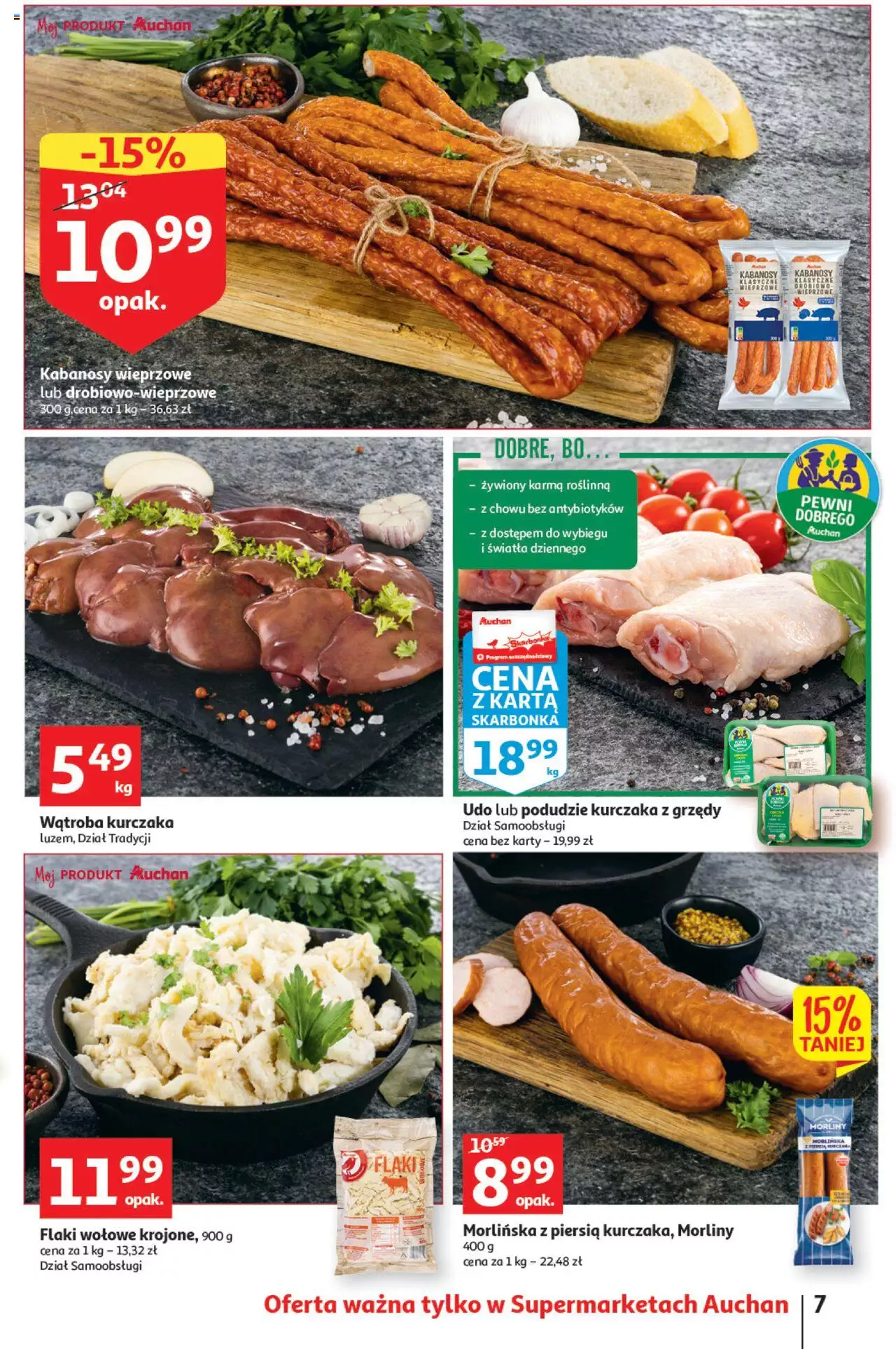 Auchan Koszyk Oszczędności Auchan Supermarkety gazetka ważna od 20.10.2022 do 29.10.2022 strona 7