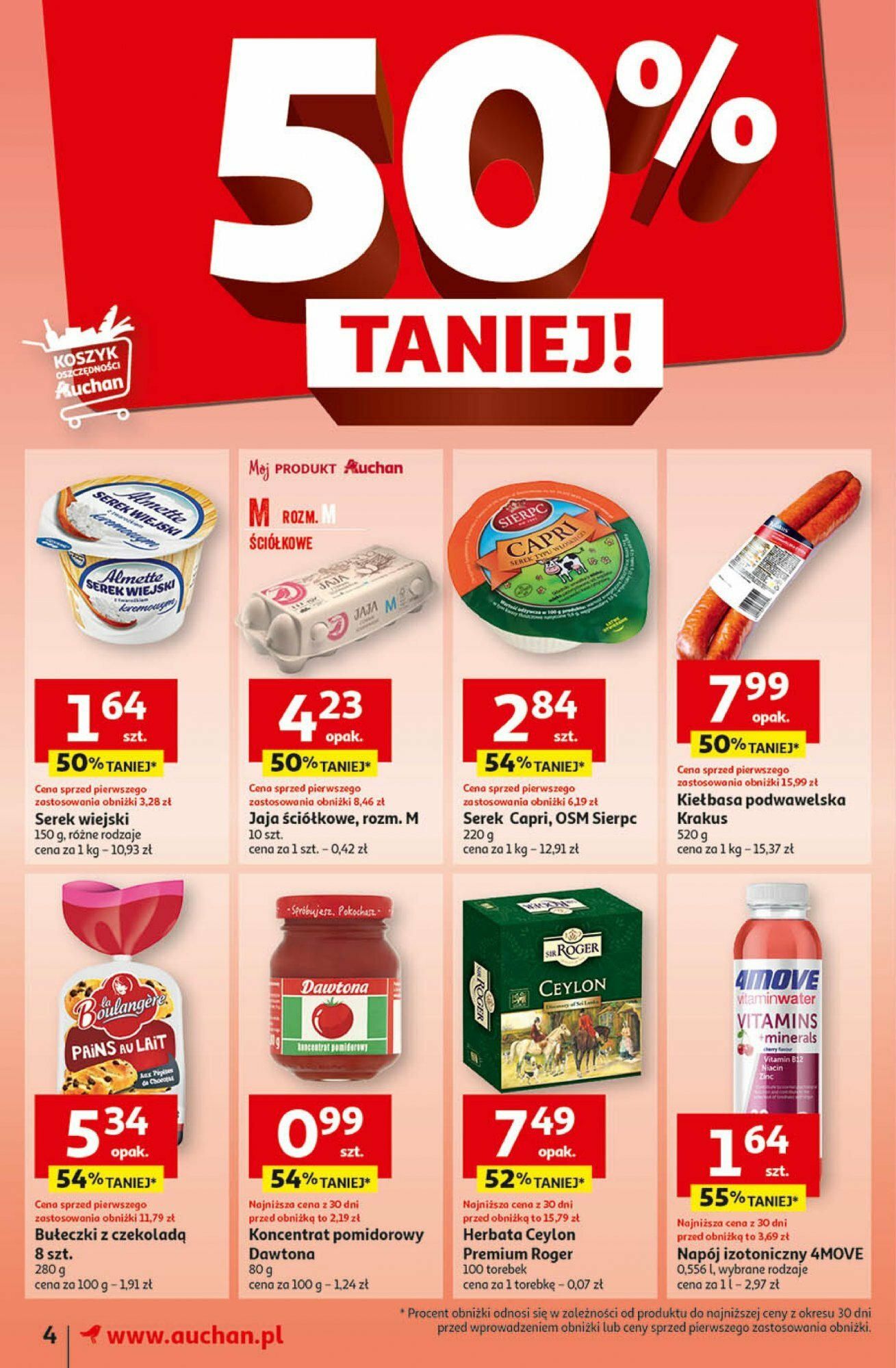 Auchan Koszyk Oszczędności Gazetka ważna od 07.03.2024 do 13.03.2024 strona 3