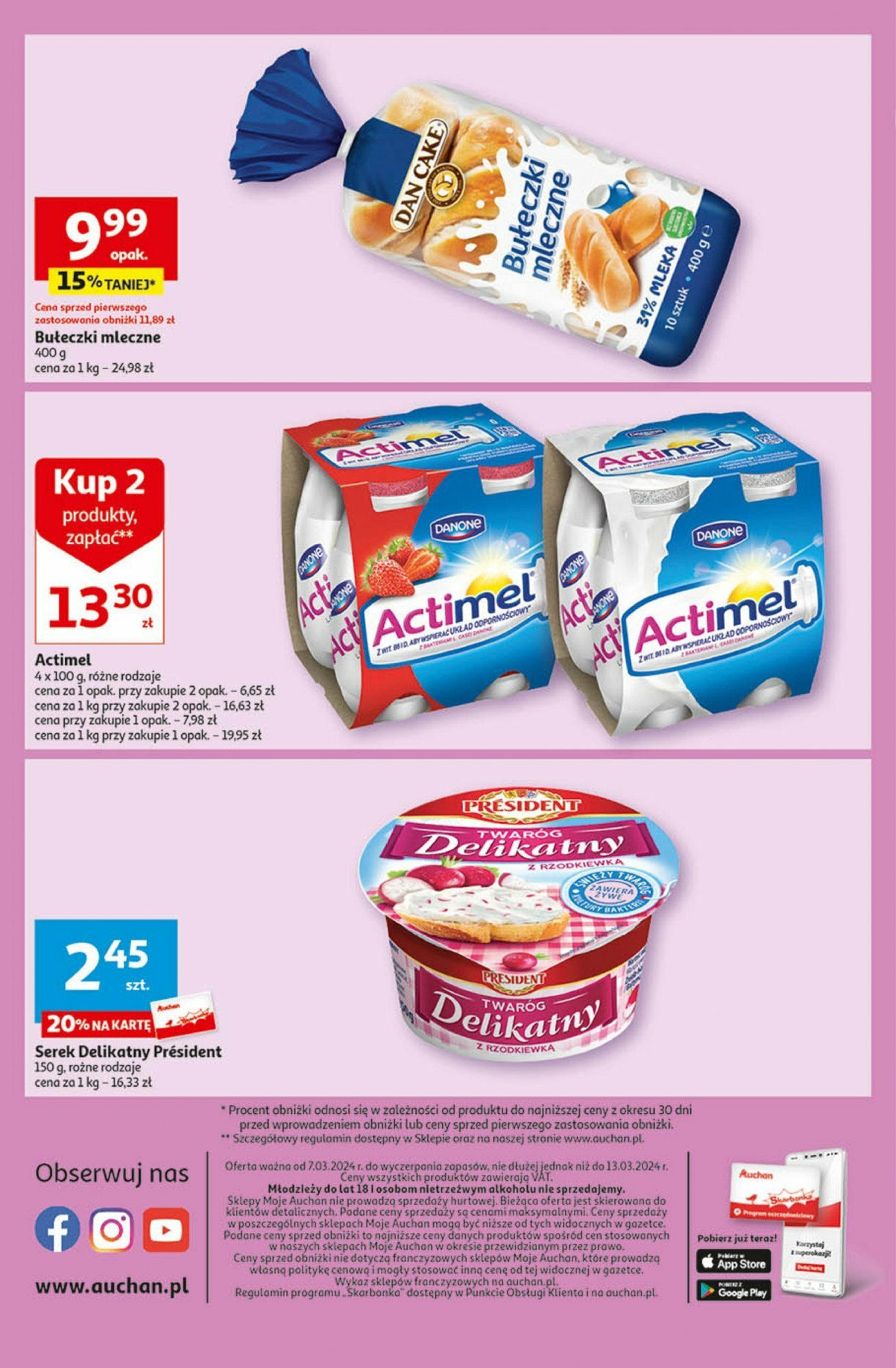 Auchan Koszyk Oszczędności Gazetka ważna od 07.03.2024 do 13.03.2024 strona 7