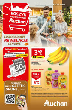 Auchan Koszyk Oszczędności Gazetka ważna od 09.11.2023 do 15.11.2023 strona 2