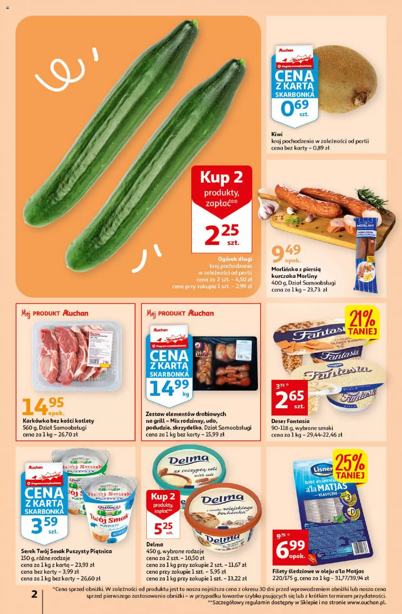 Auchan Koszyk Oszczędności  Gazetka ważna  od 20.04.2023 do 26.04.2023 strona 2