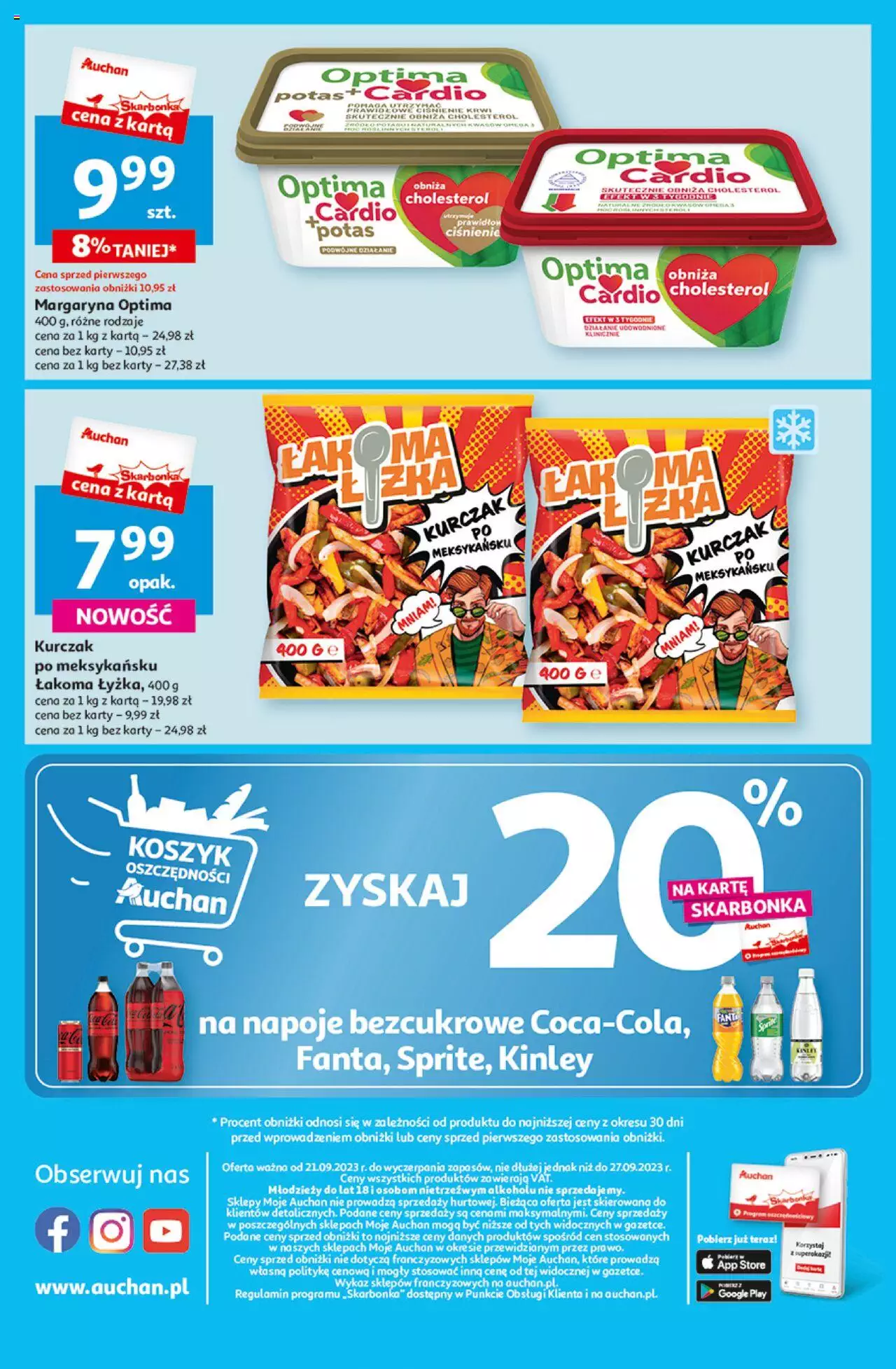 Auchan Koszyk Oszczędności  Gazetka ważna od 21.09.2023 do 27.09.2023 strona 3