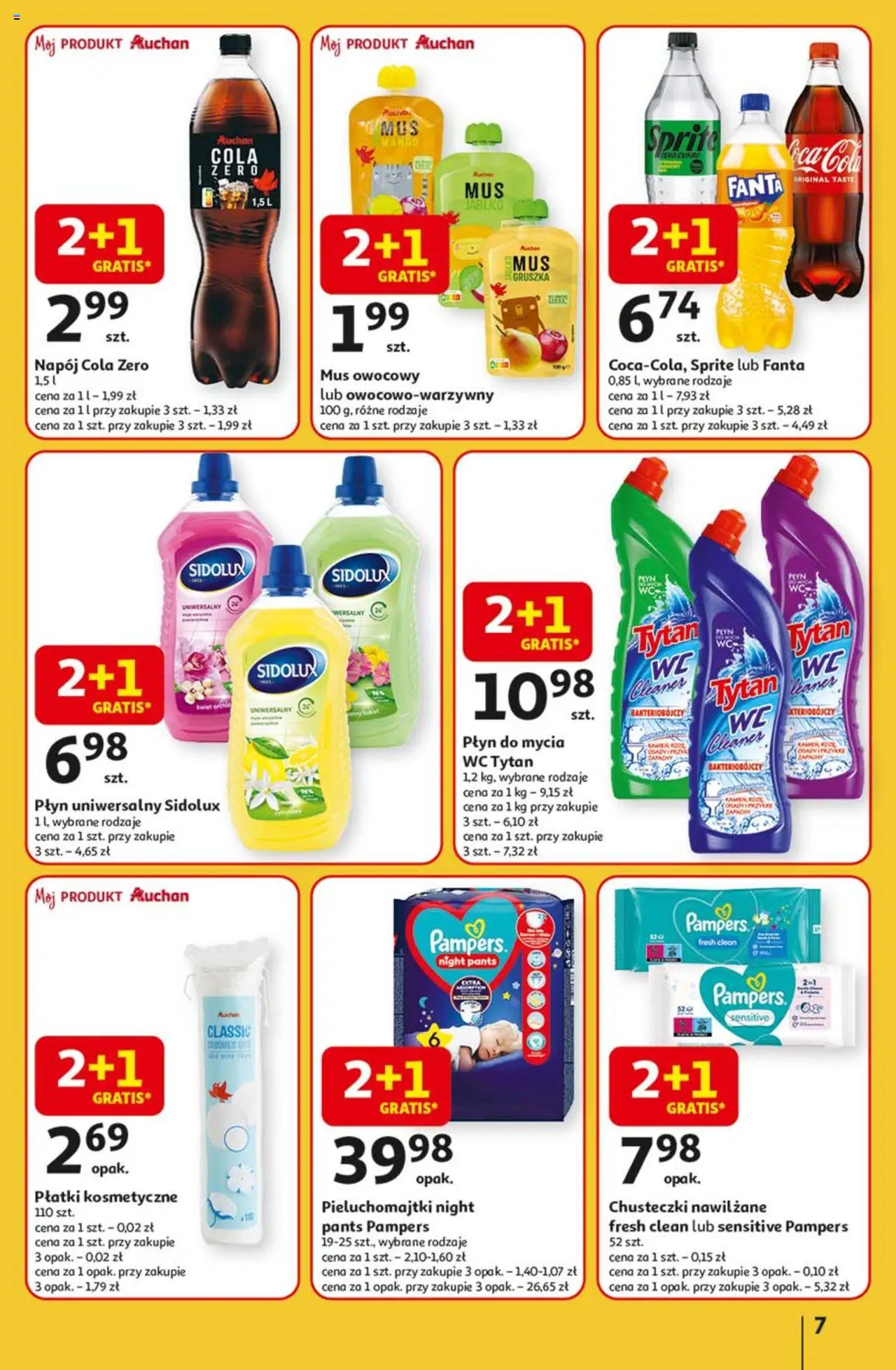 Auchan Lato First Minute Hipermarket Gazetka ważna od 05.06.2025 do 11.06.2025 strona 11