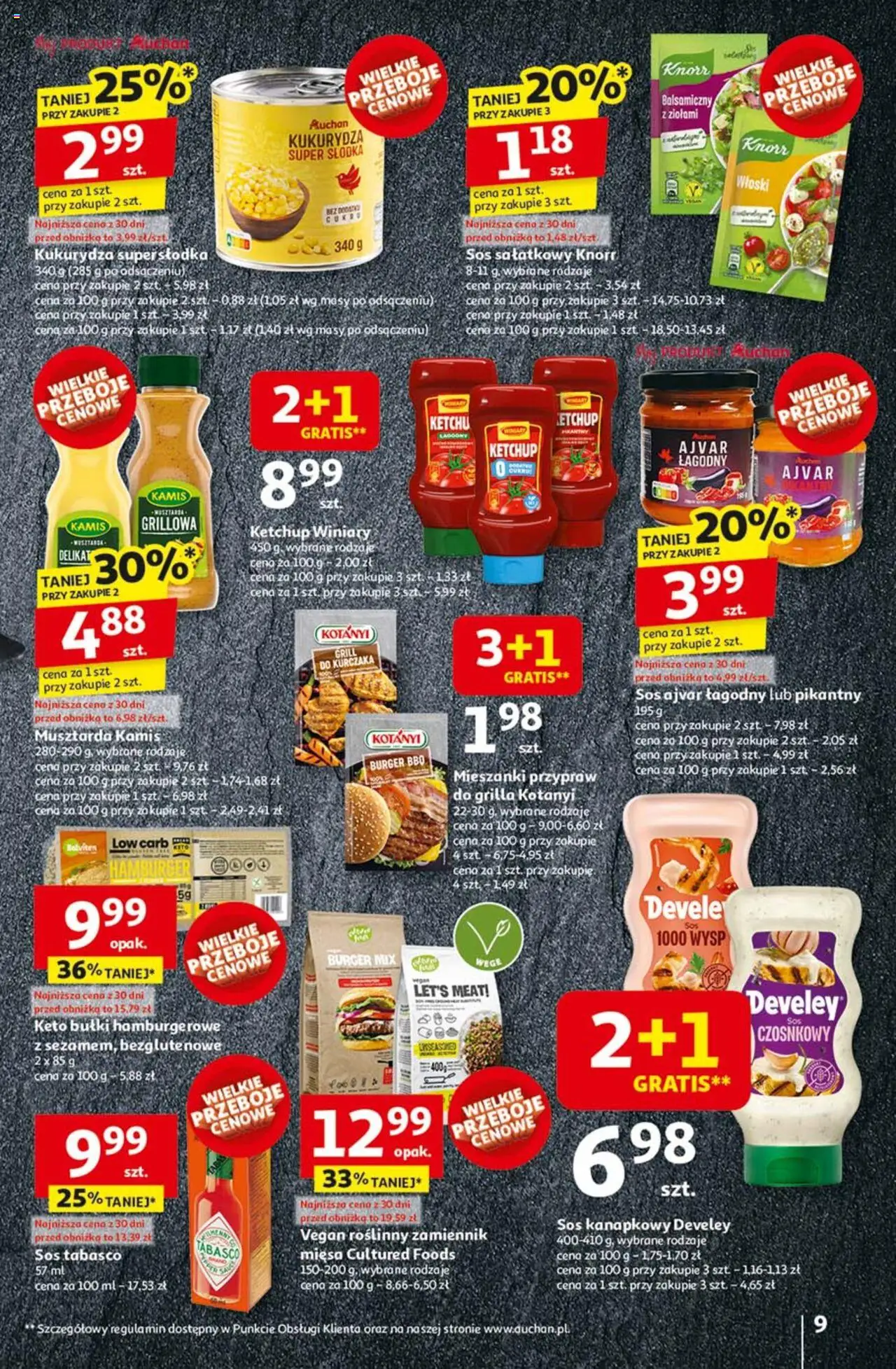 Auchan Lato First Minute Hipermarket Gazetka ważna od 05.06.2025 do 11.06.2025 strona 13