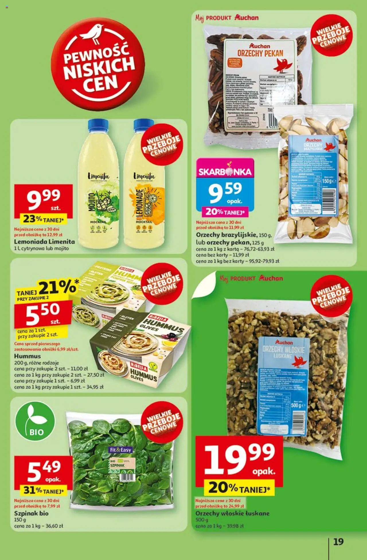 Auchan Lato First Minute Hipermarket Gazetka ważna od 05.06.2025 do 11.06.2025 strona 23