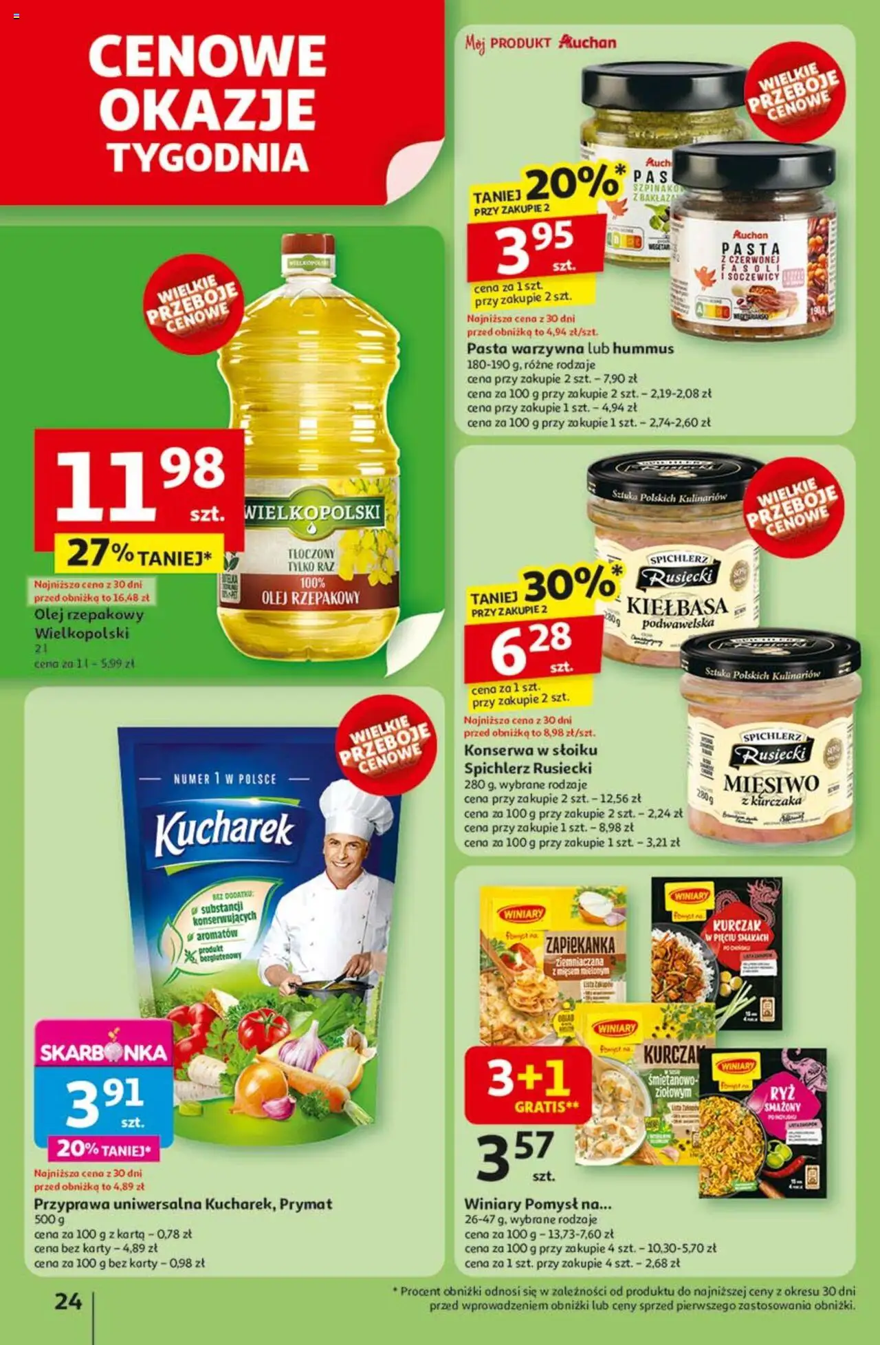 Auchan Lato First Minute Hipermarket Gazetka ważna od 05.06.2025 do 11.06.2025 strona 28