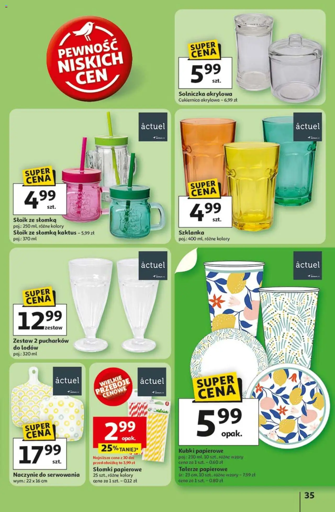Auchan Lato First Minute Hipermarket Gazetka ważna od 05.06.2025 do 11.06.2025 strona 39