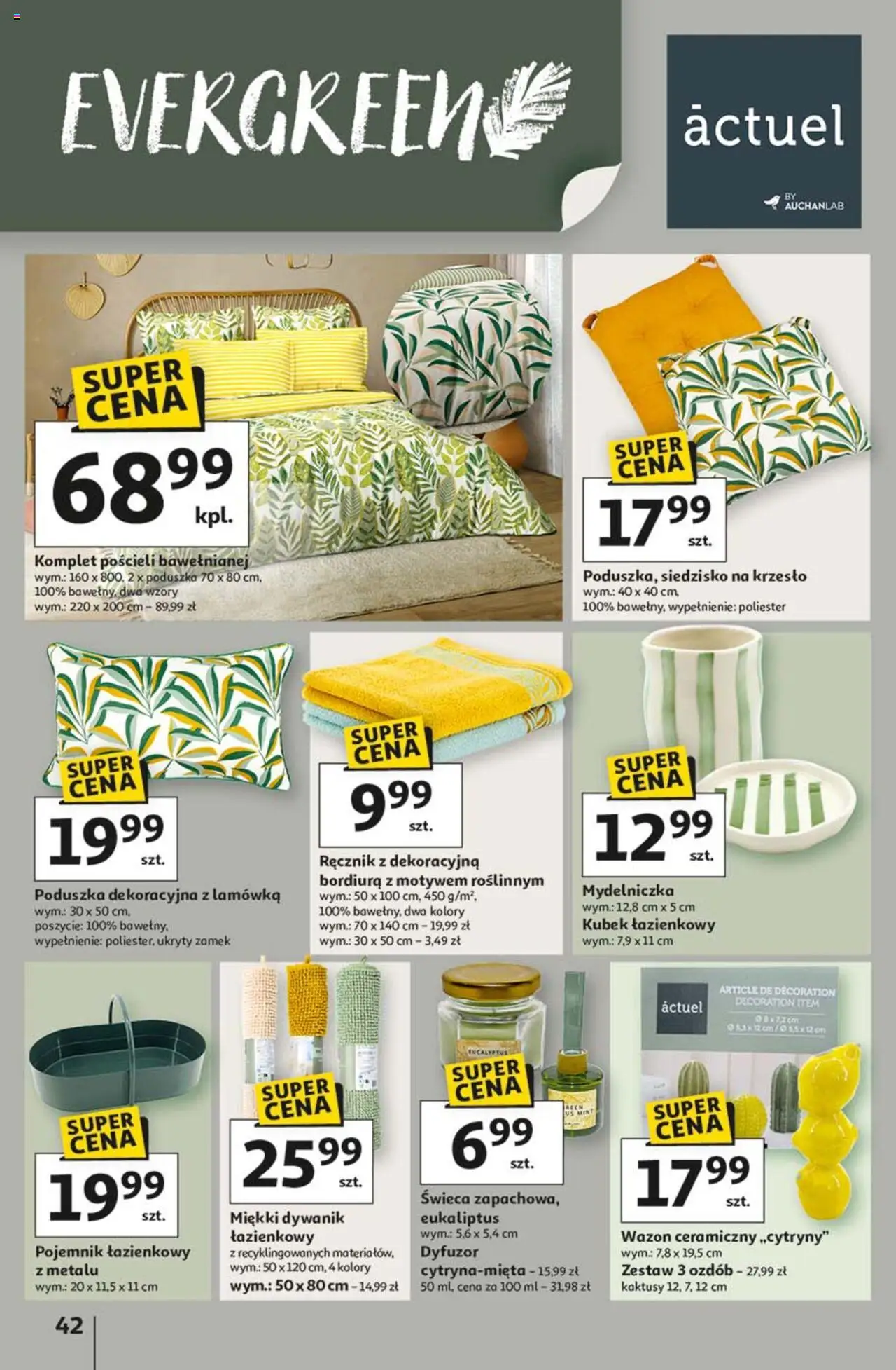 Auchan Lato First Minute Hipermarket Gazetka ważna od 05.06.2025 do 11.06.2025 strona 46