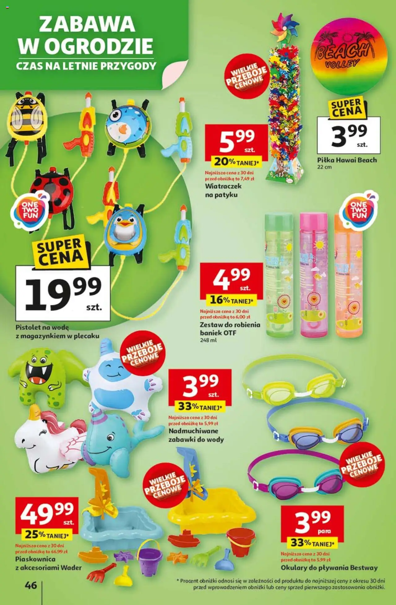 Auchan Lato First Minute Hipermarket Gazetka ważna od 05.06.2025 do 11.06.2025 strona 50