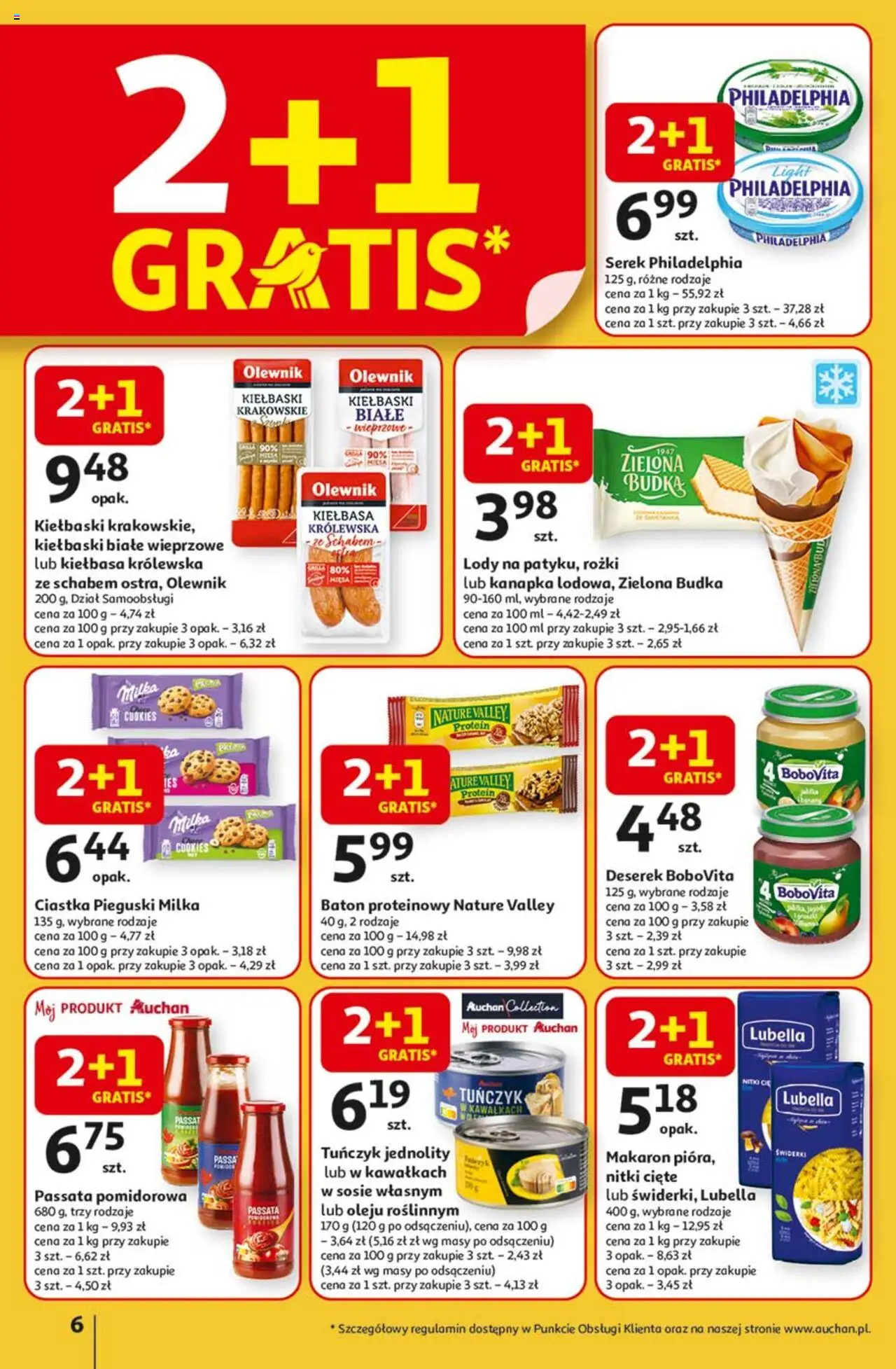 Auchan Lato First Minute Hipermarket Gazetka ważna od 05.06.2025 do 11.06.2025 strona 10
