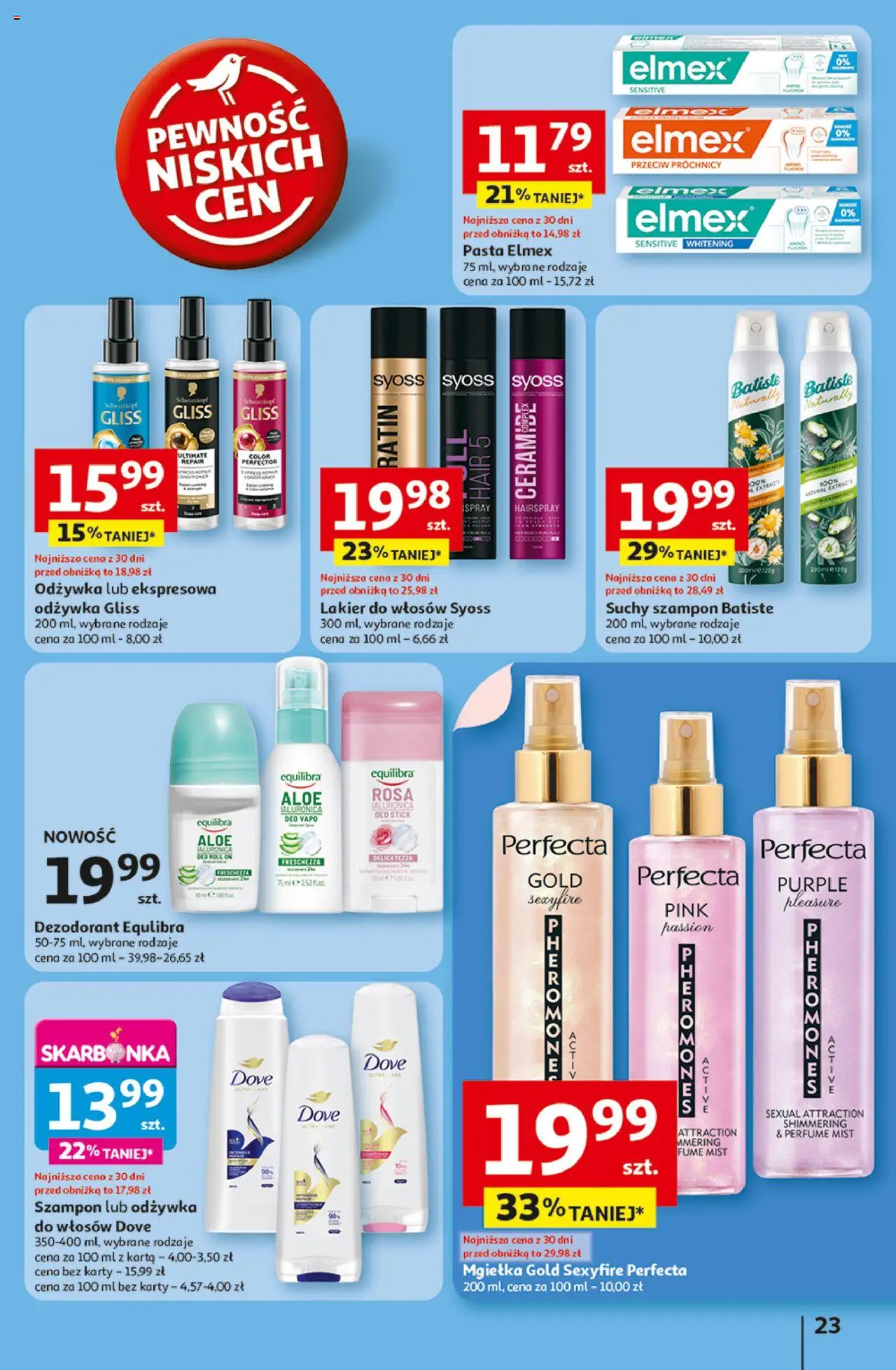 Auchan Lato Pełne Przyjemności Hipermarket Gazetka ważna od  10.07.2025 do 16.07.2025 strona 23