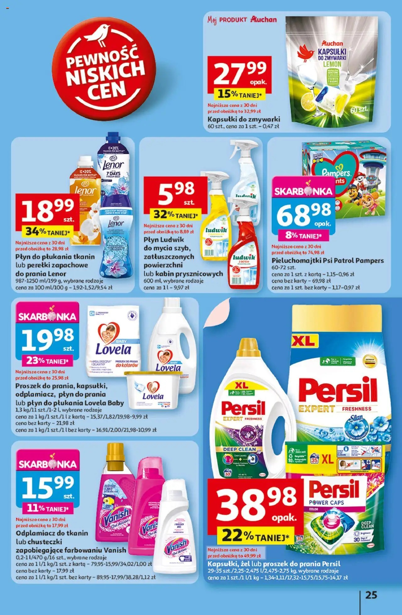 Auchan Lato Pełne Przyjemności Hipermarket Gazetka ważna od  10.07.2025 do 16.07.2025 strona 25