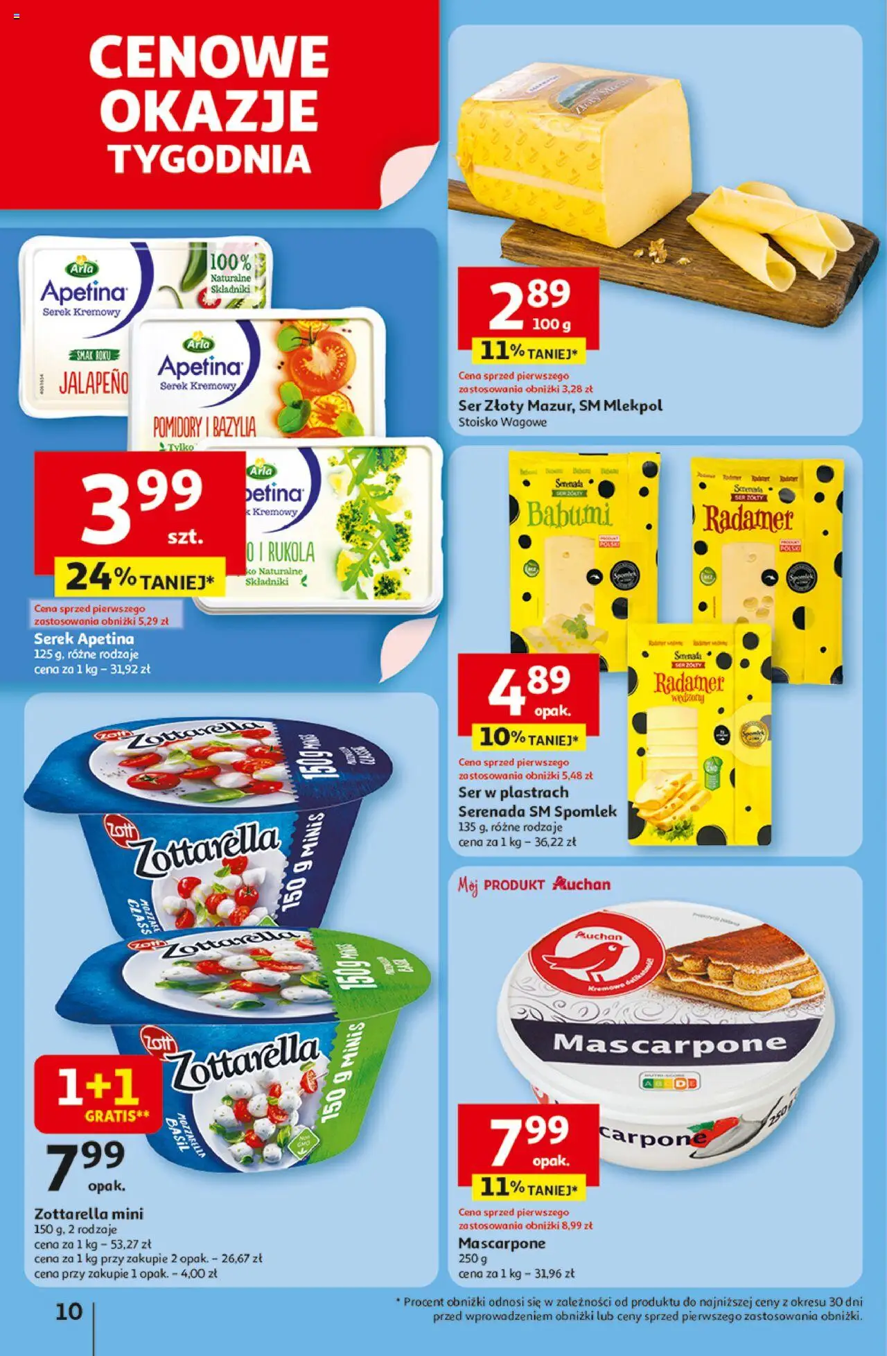 Auchan Lato Pełne Przyjemności Hipermarket Gazetka ważna od  10.07.2025 do 16.07.2025 strona 10
