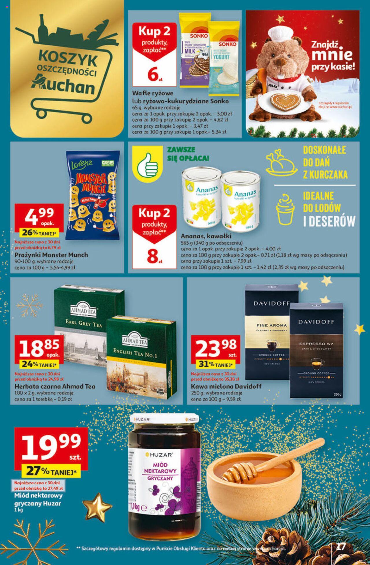 Auchan Magia Świąt Hipermarket Gazetka ważna od 07.12.2023 do 13.12.2023 strona 17