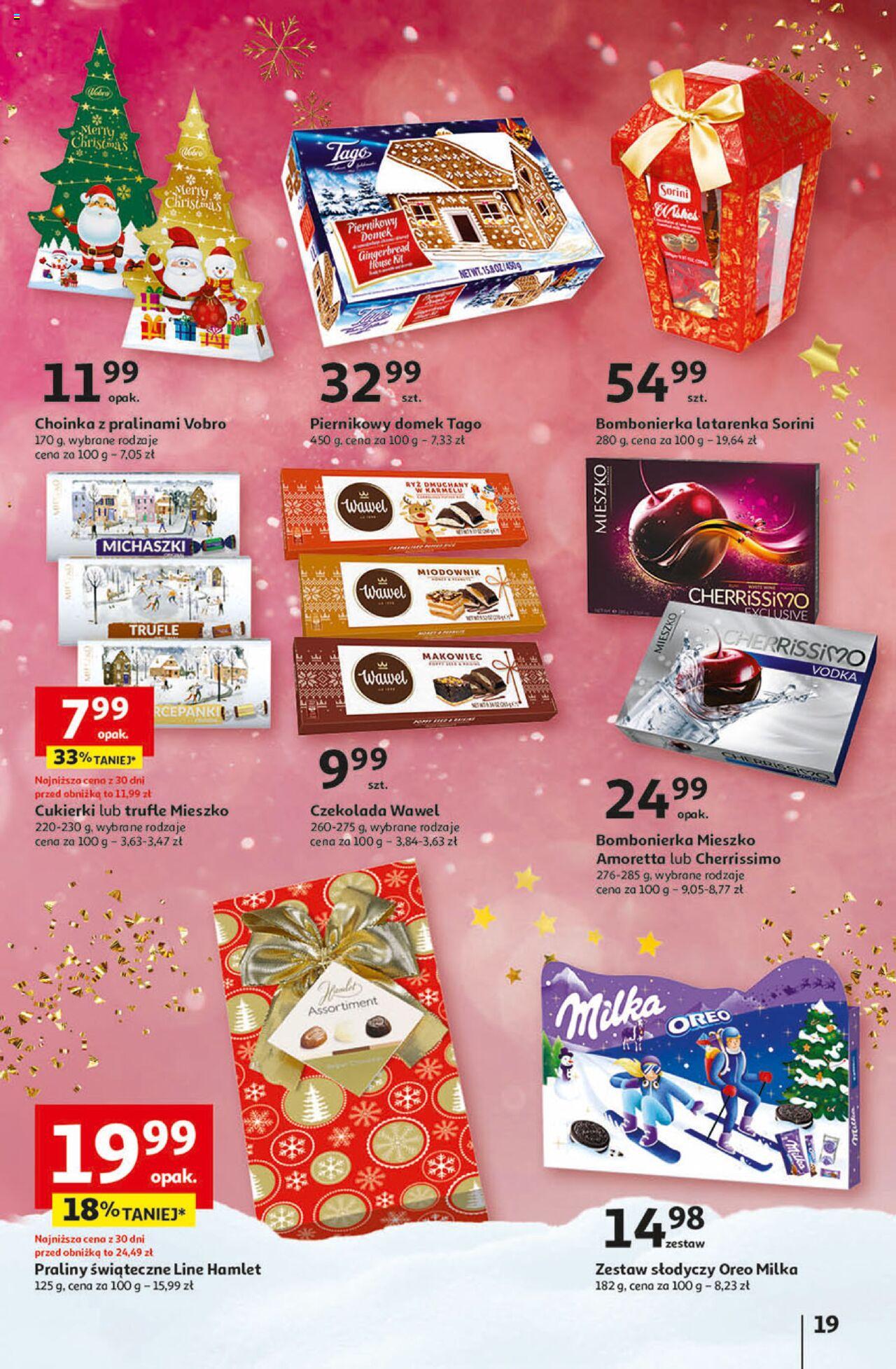 Auchan Magia Świąt Hipermarket Gazetka ważna od 07.12.2023 do 13.12.2023 strona 19