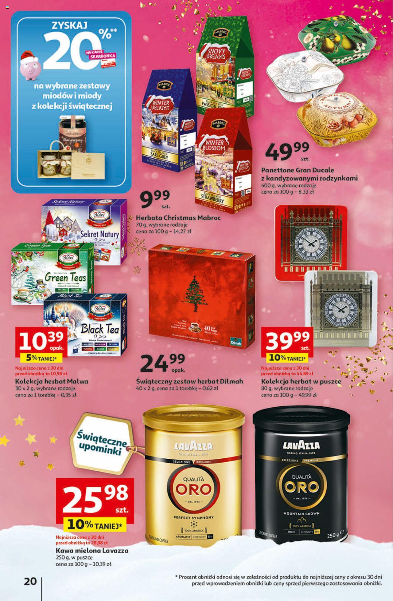 Auchan Magia Świąt Hipermarket Gazetka ważna od 07.12.2023 do 13.12.2023 strona 20