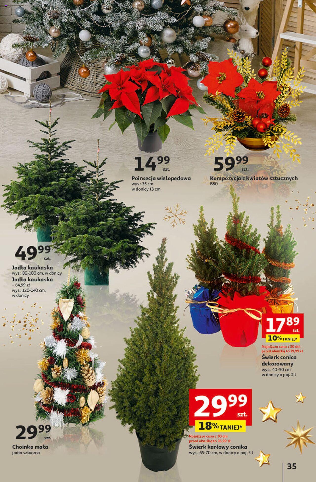 Auchan Magia Świąt Hipermarket Gazetka ważna od 07.12.2023 do 13.12.2023 strona 35