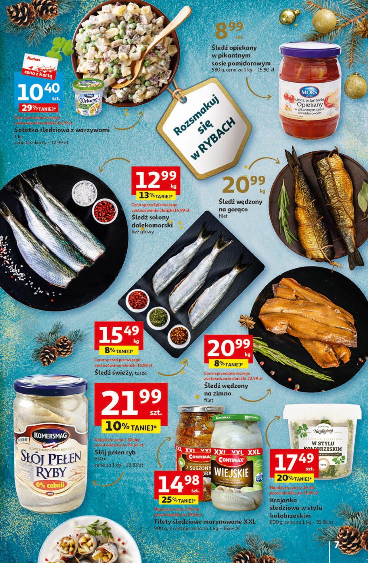 Auchan Magia Świąt Hipermarket Gazetka ważna od 07.12.2023 do 13.12.2023 strona 7