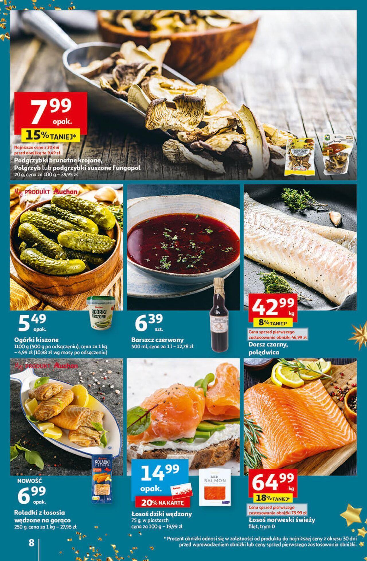 Auchan Magia Świąt Hipermarket Gazetka ważna od 07.12.2023 do 13.12.2023 strona 8