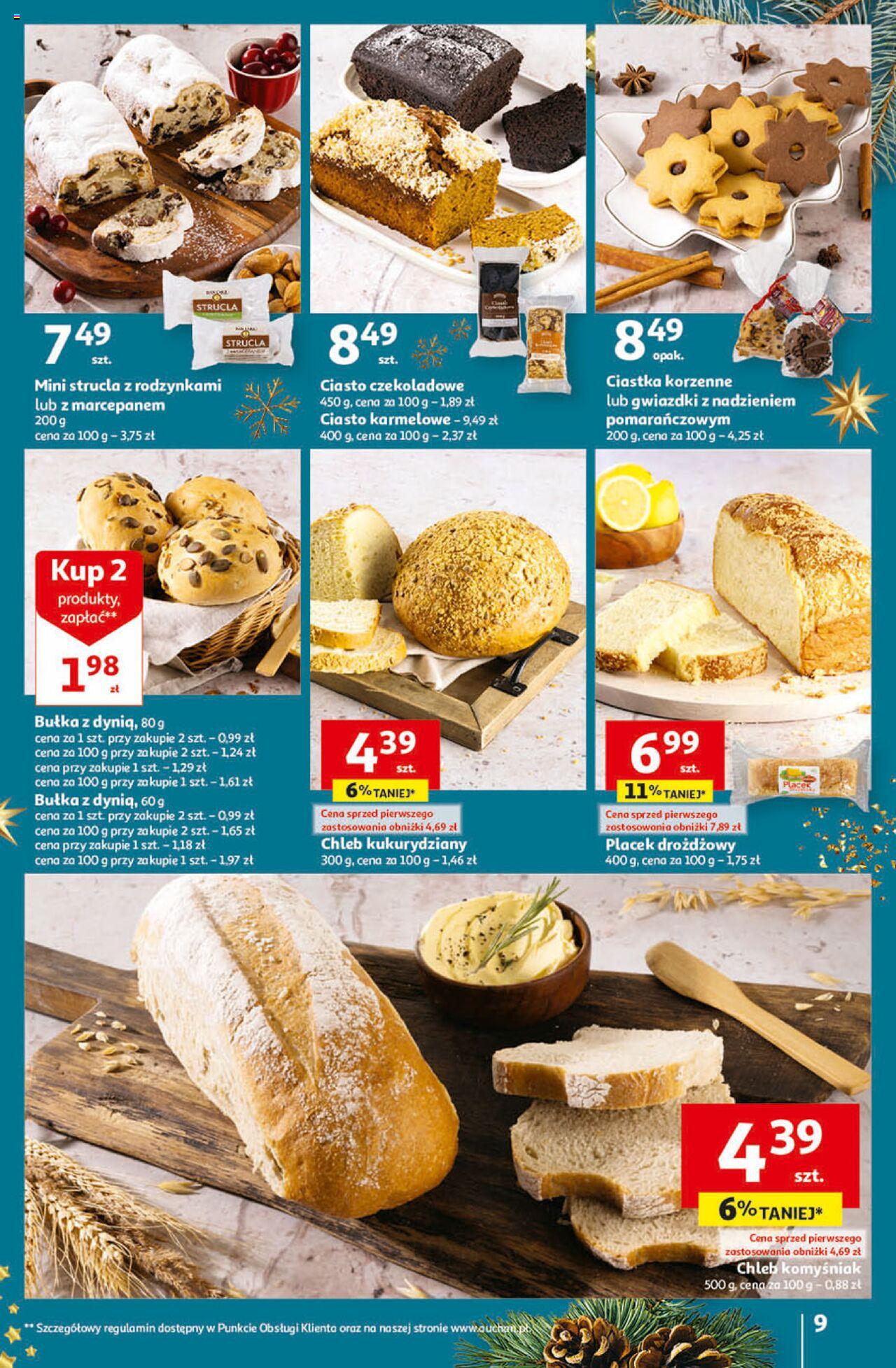 Auchan Magia Świąt Hipermarket Gazetka ważna od 07.12.2023 do 13.12.2023 strona 9