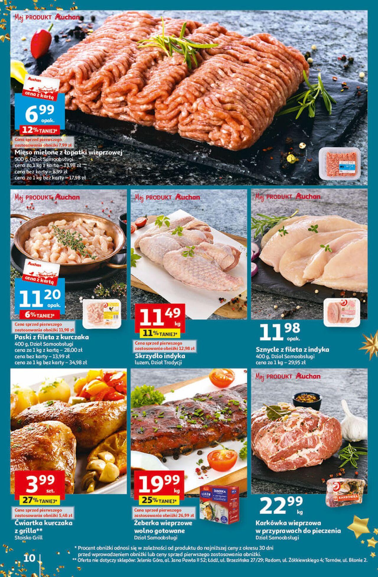 Auchan Magia Świąt Hipermarket Gazetka ważna od 07.12.2023 do 13.12.2023 strona 10
