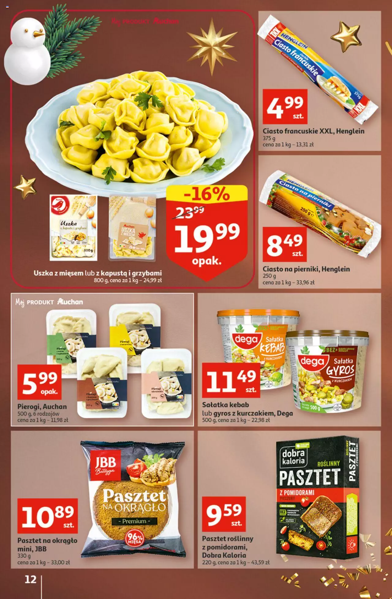 Auchan Magia Świąt  Hipermarket  Gazetka  ważna od  08.12.2022 do 14.12.2022 strona 11