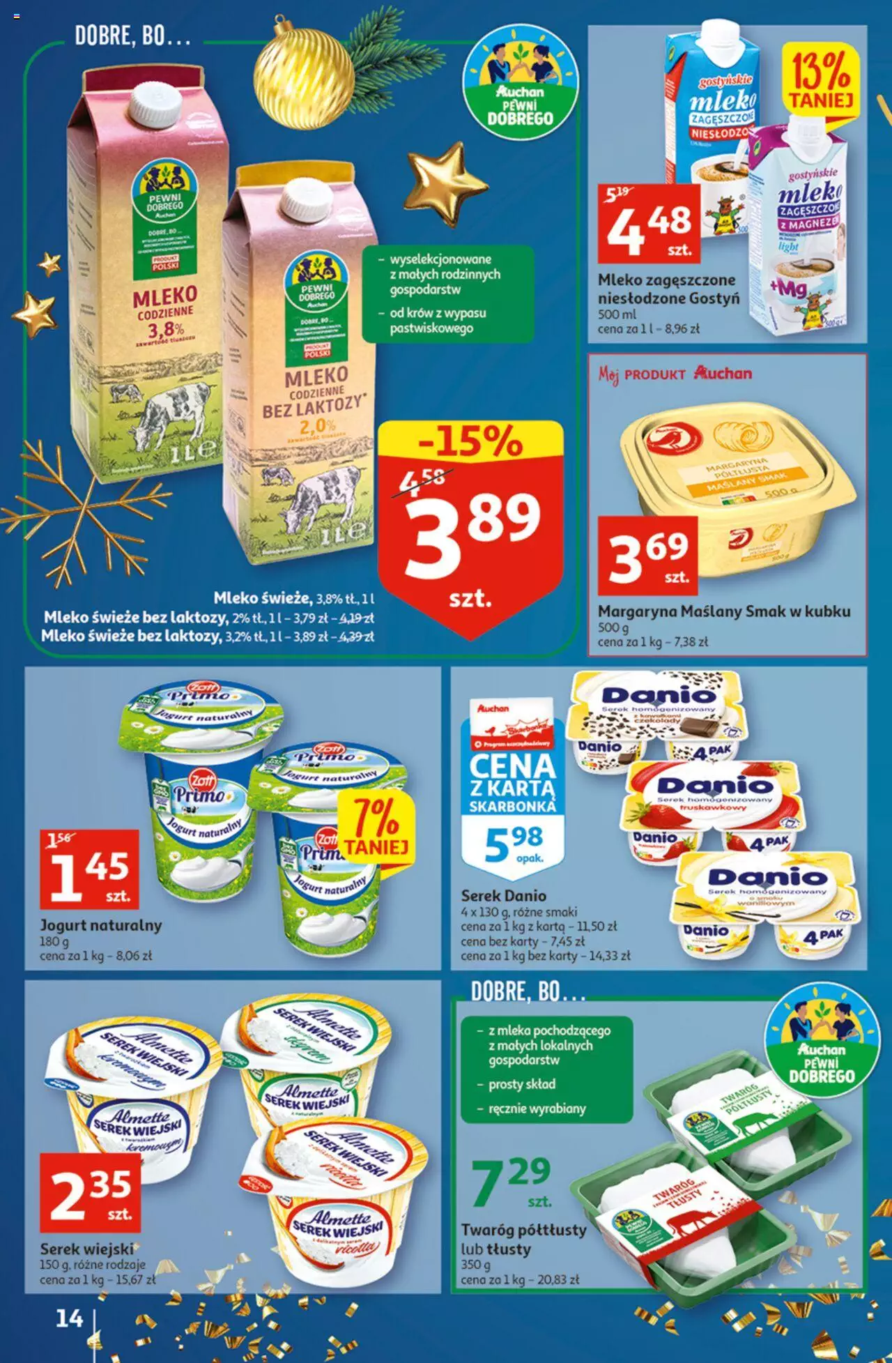 Auchan Magia Świąt  Hipermarket  Gazetka  ważna od  08.12.2022 do 14.12.2022 strona 13