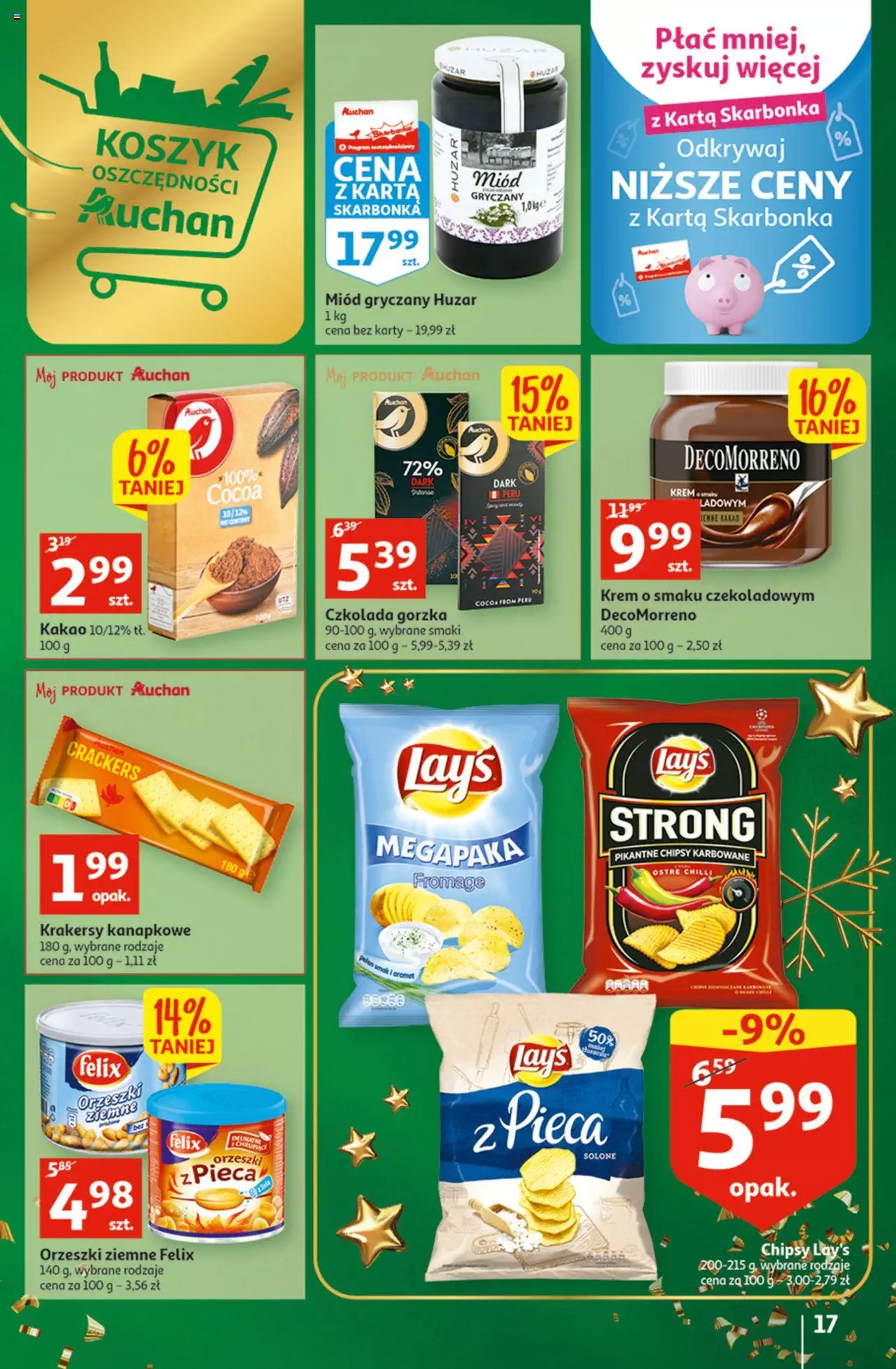 Auchan Magia Świąt  Hipermarket  Gazetka  ważna od  08.12.2022 do 14.12.2022 strona 16