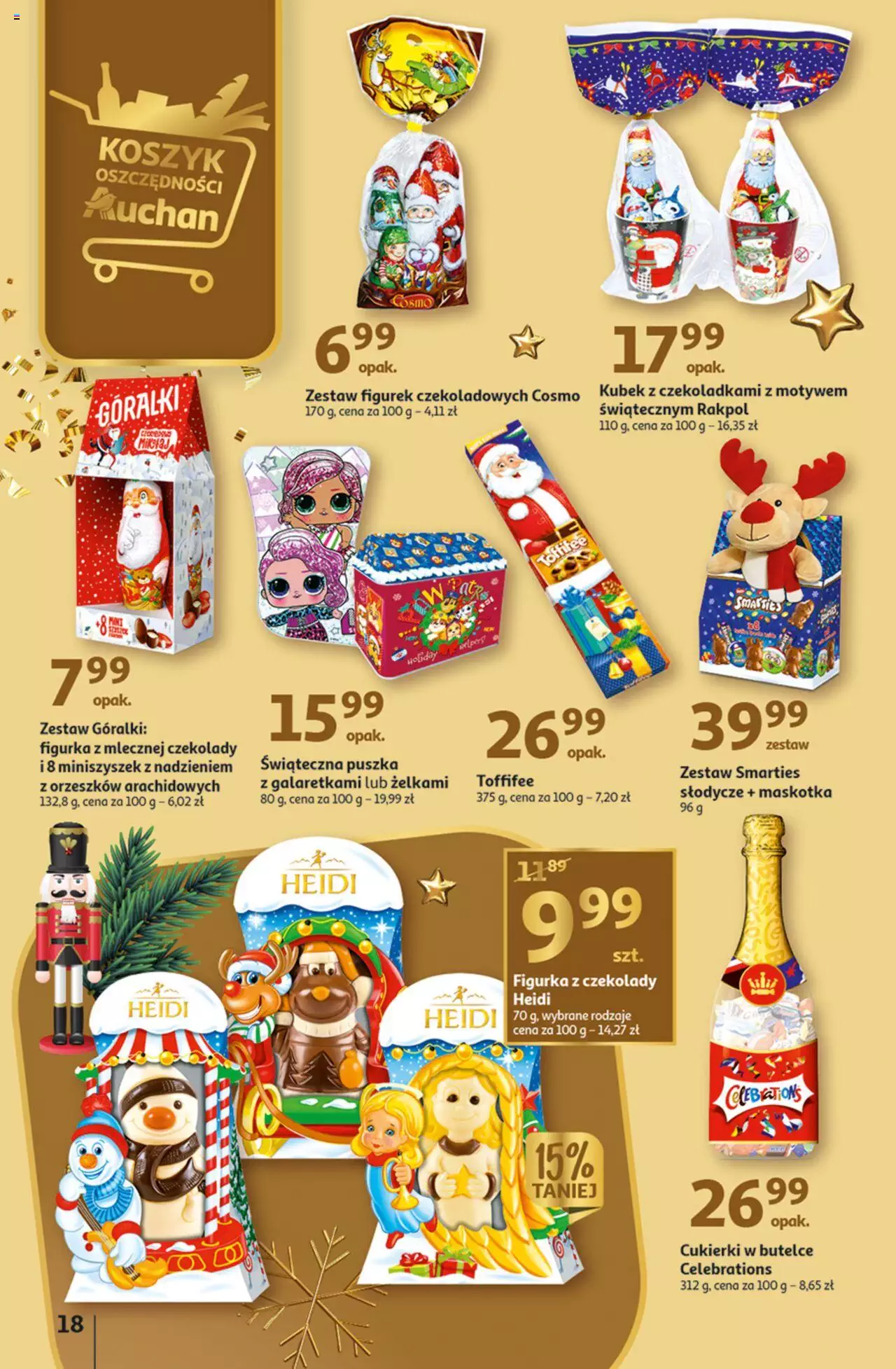 Auchan Magia Świąt  Hipermarket  Gazetka  ważna od  08.12.2022 do 14.12.2022 strona 17