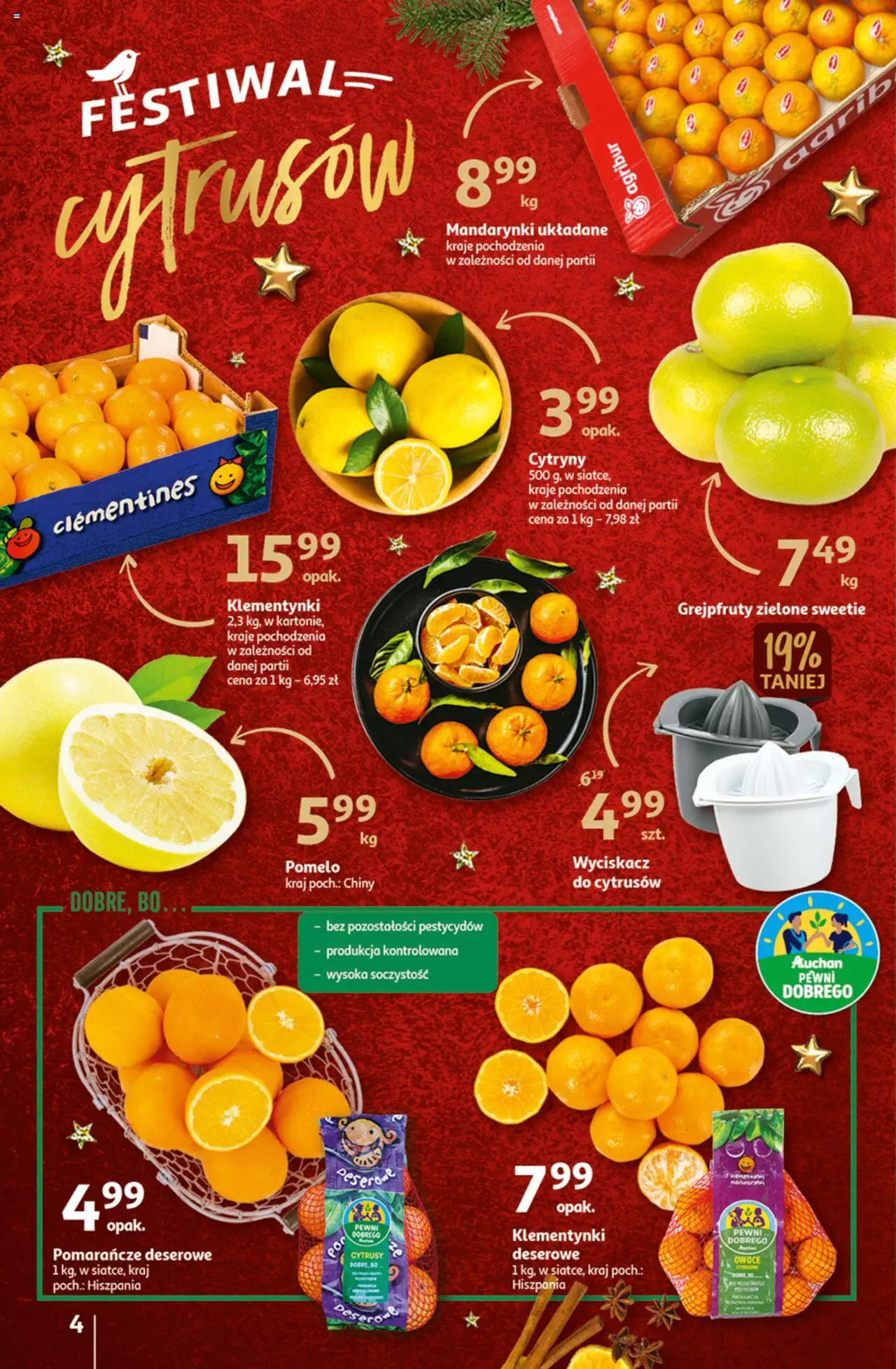 Auchan Magia Świąt  Hipermarket  Gazetka  ważna od  08.12.2022 do 14.12.2022 strona 3