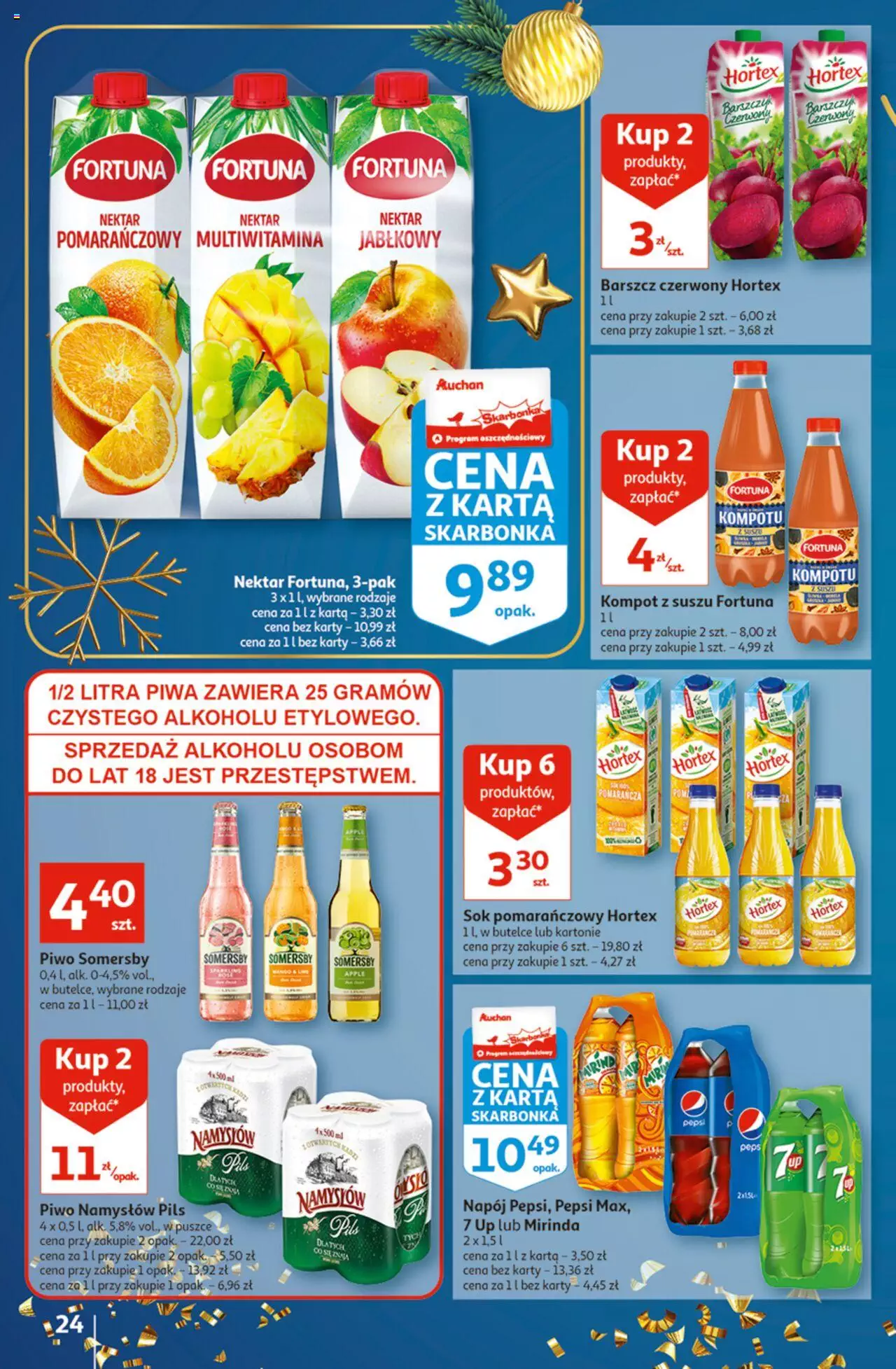 Auchan Magia Świąt  Hipermarket  Gazetka  ważna od  08.12.2022 do 14.12.2022 strona 23