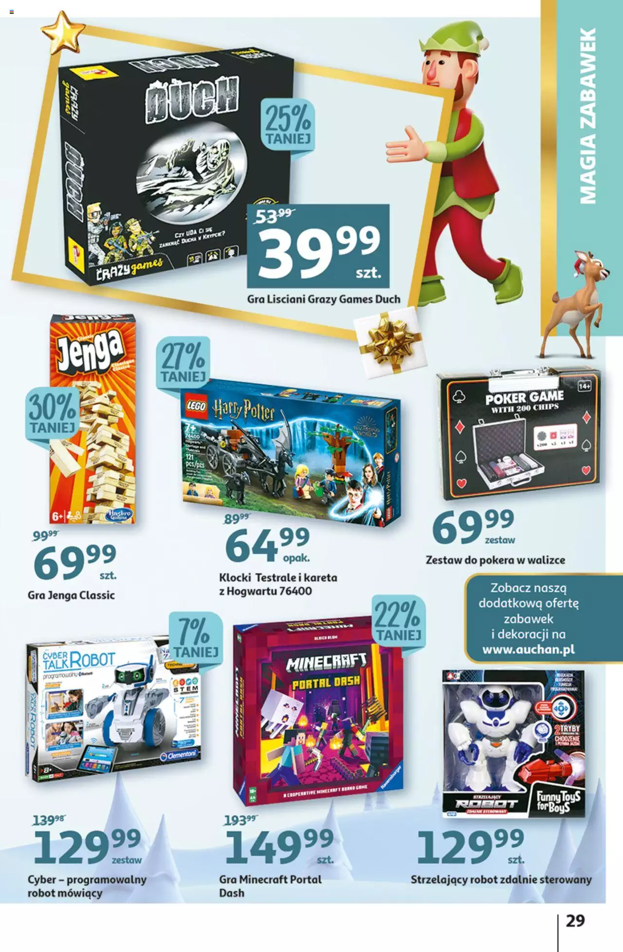 Auchan Magia Świąt  Hipermarket  Gazetka  ważna od  08.12.2022 do 14.12.2022 strona 28
