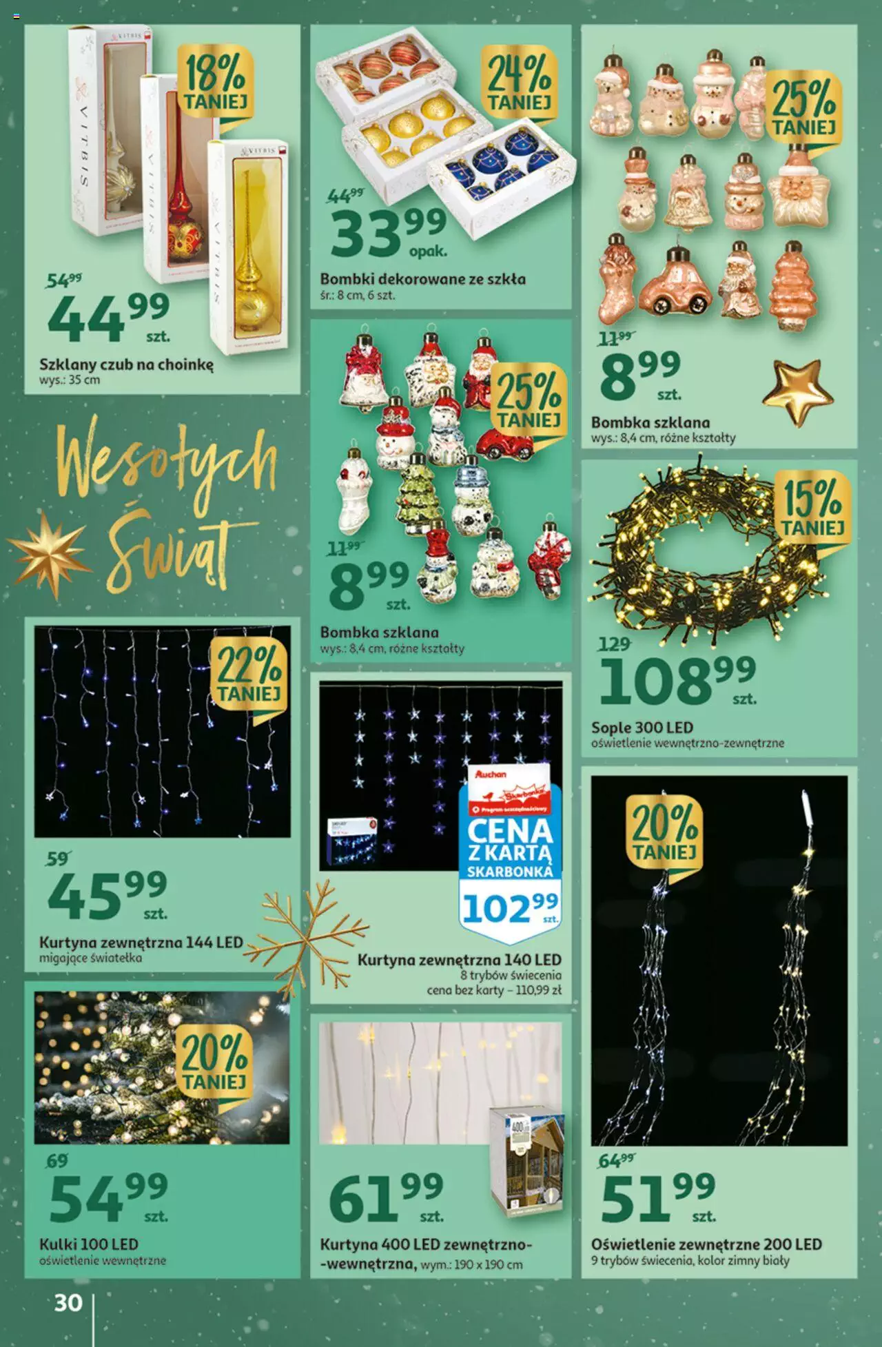 Auchan Magia Świąt  Hipermarket  Gazetka  ważna od  08.12.2022 do 14.12.2022 strona 29