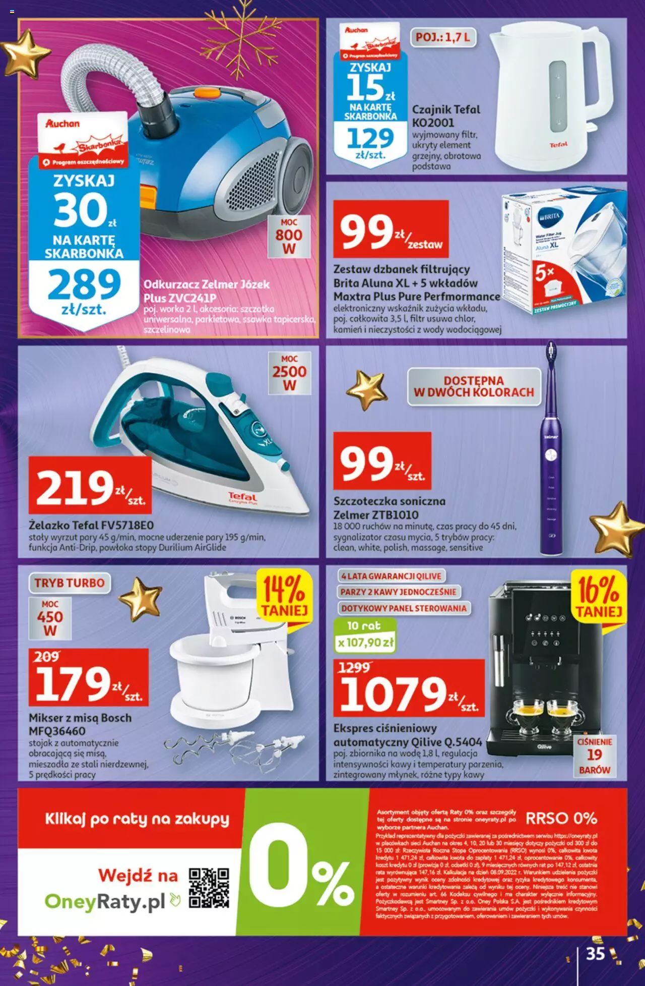 Auchan Magia Świąt  Hipermarket  Gazetka  ważna od  08.12.2022 do 14.12.2022 strona 34
