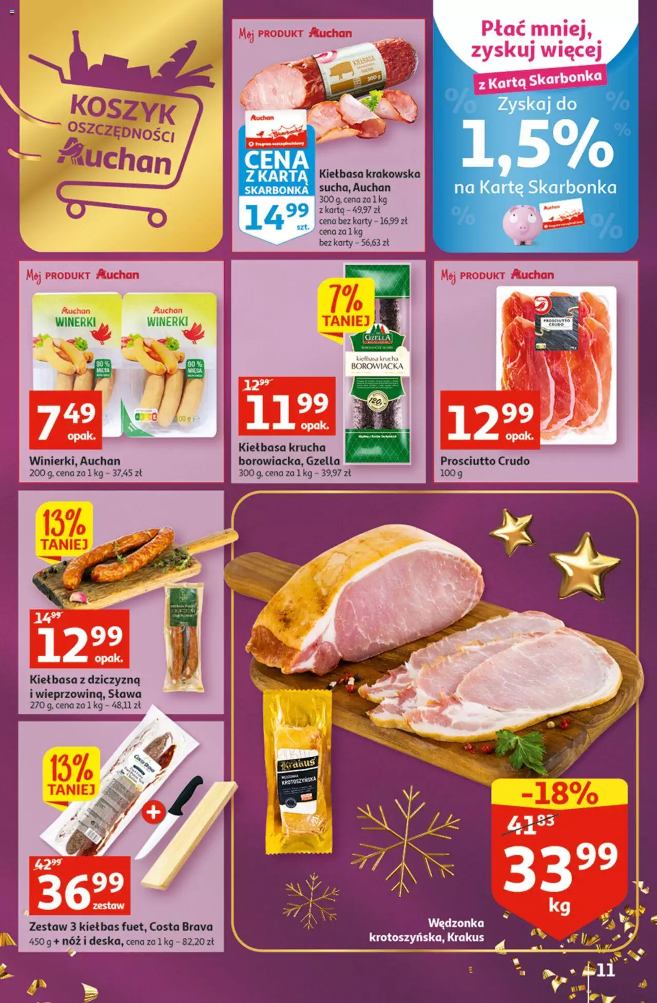 Auchan Magia Świąt  Hipermarket  Gazetka  ważna od  08.12.2022 do 14.12.2022 strona 10