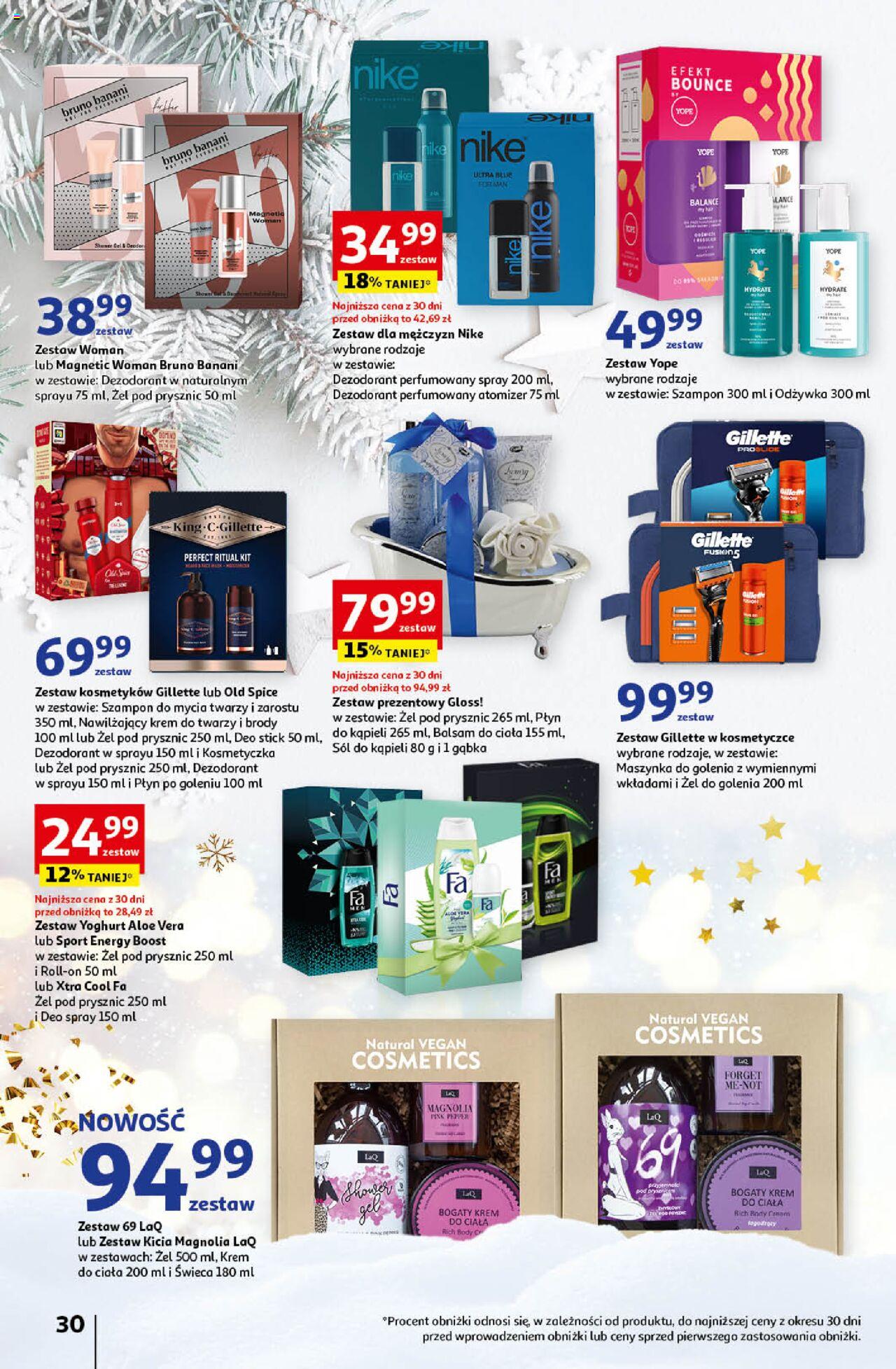 Auchan Magia Świąt Hipermarket gazetka ważna od 14.12.2023 do 23.12.2023 strona 30