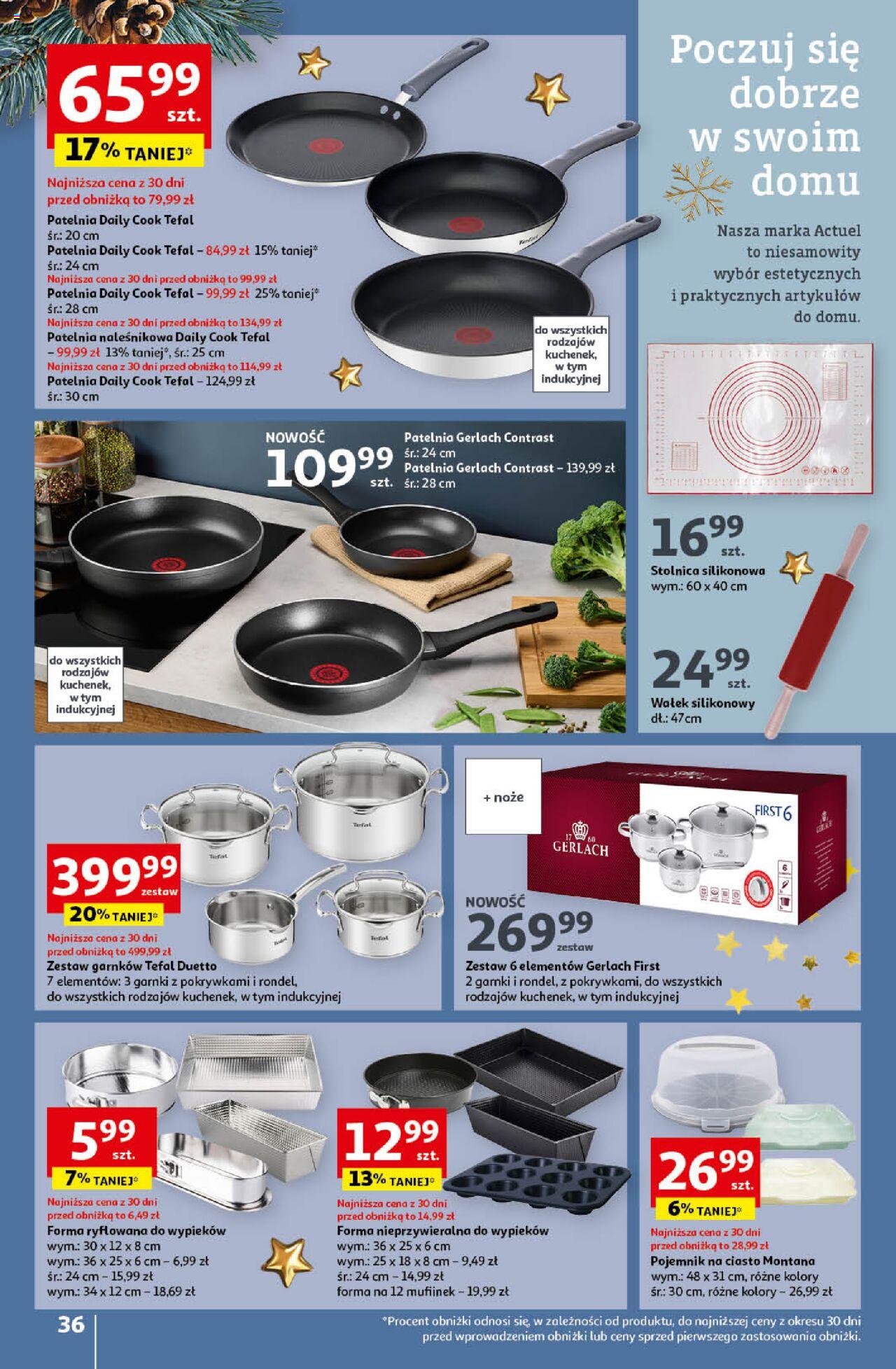 Auchan Magia Świąt Hipermarket gazetka ważna od 14.12.2023 do 23.12.2023 strona 36