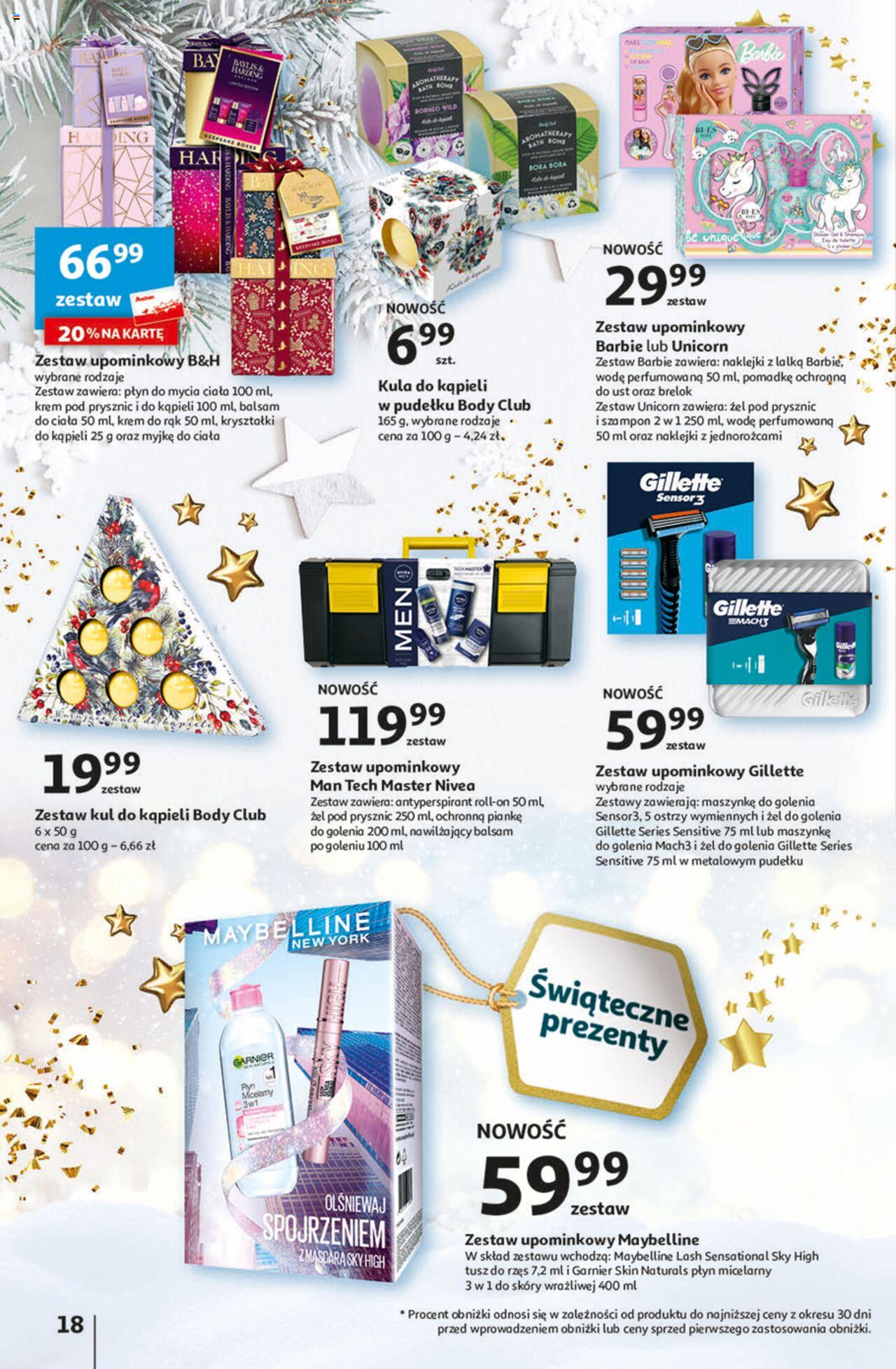 Auchan Magia Świąt  Hipermarket gazetka ważna  od 30.11.2023 do 06.12.2023 strona 18