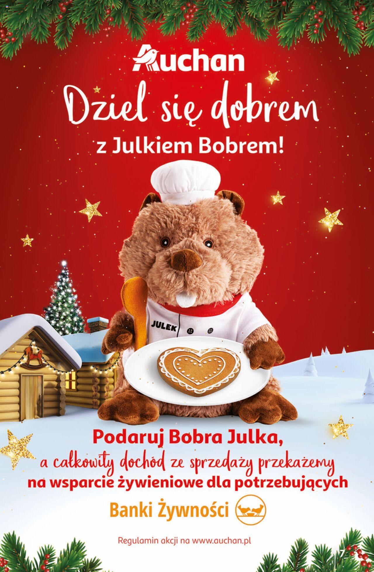 Auchan Magia Świąt  Hipermarket gazetka ważna  od 30.11.2023 do 06.12.2023 strona 7