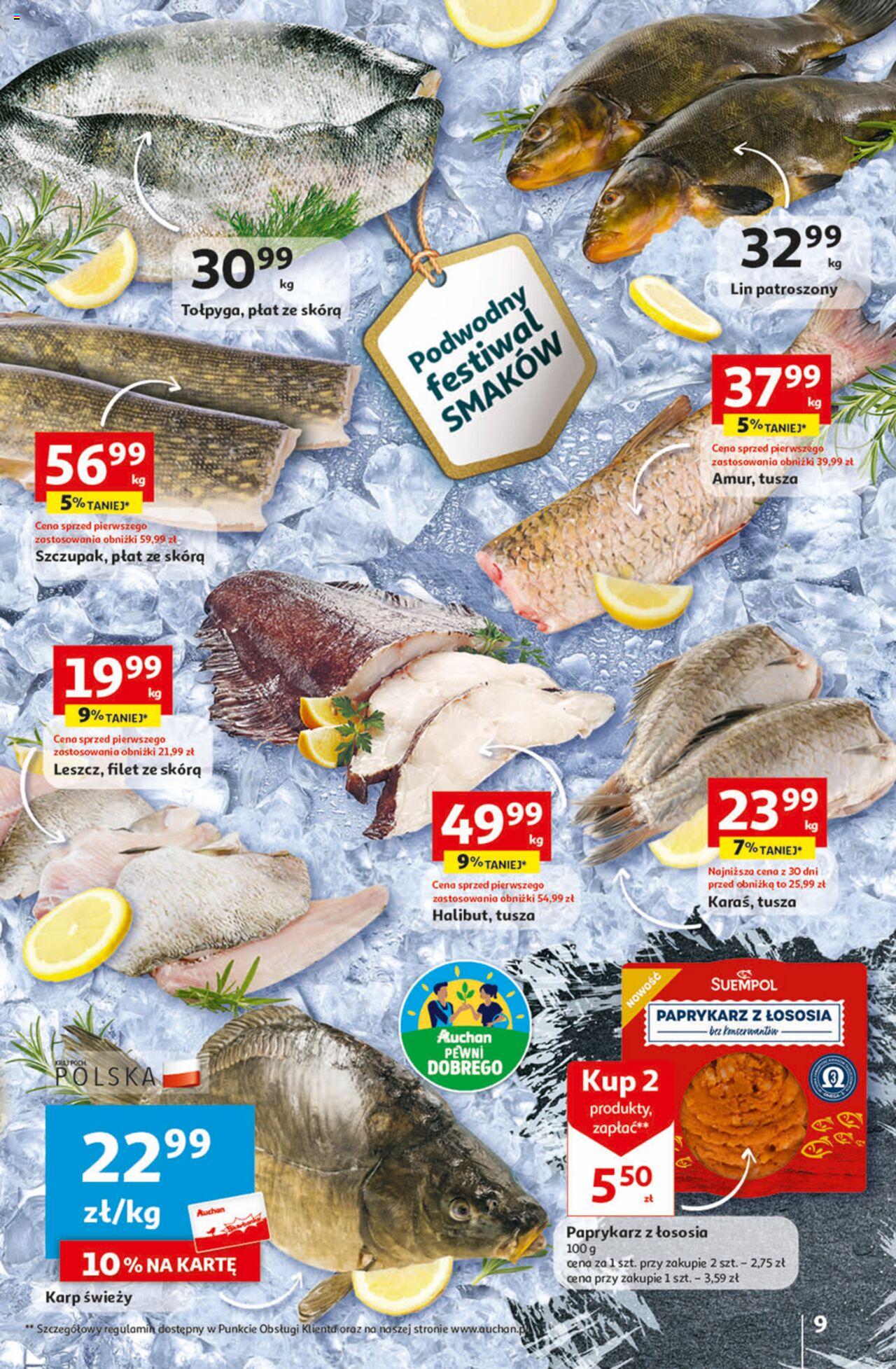 Auchan Magia Świąt  Hipermarket gazetka ważna  od 30.11.2023 do 06.12.2023 strona 9