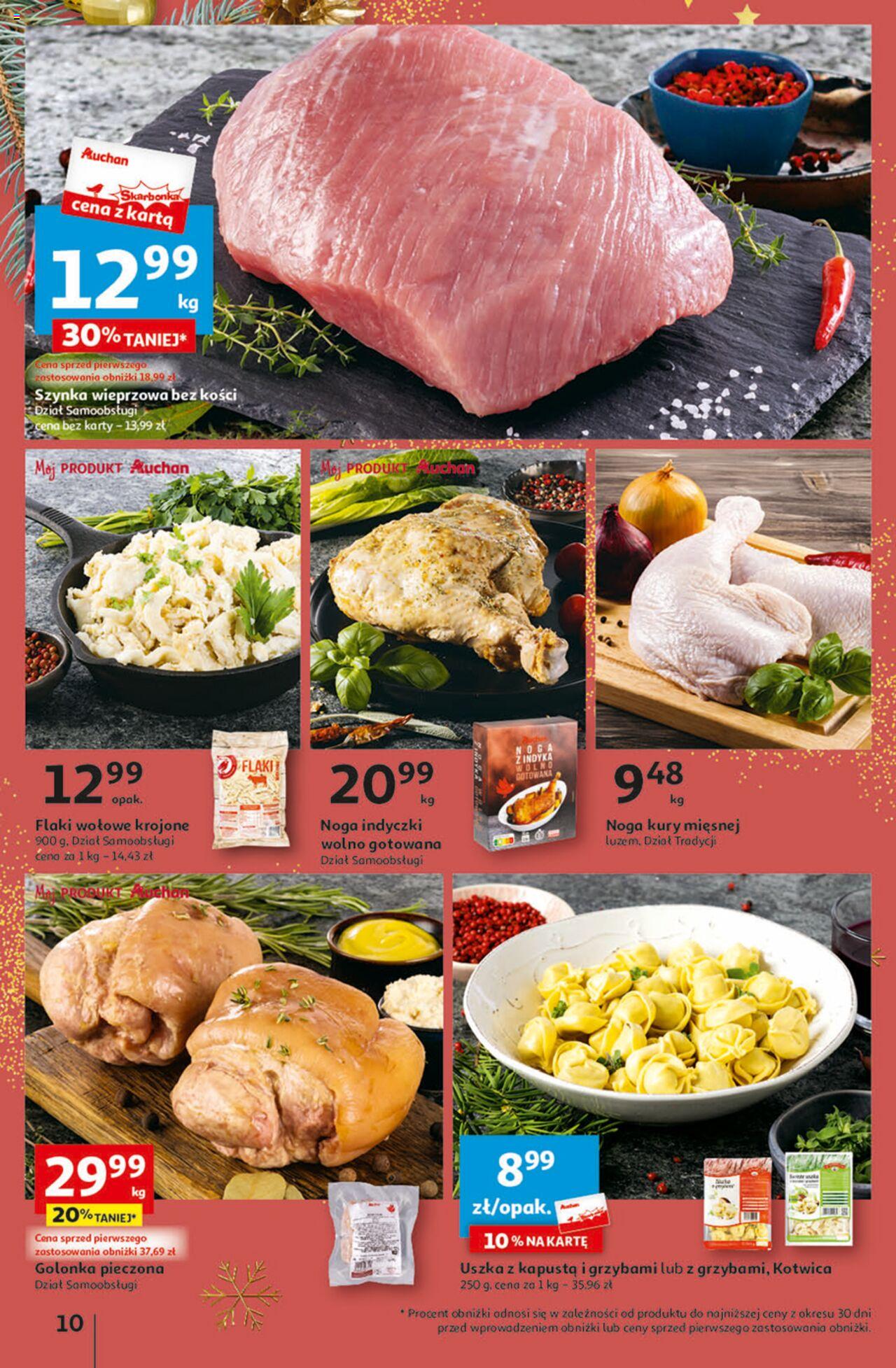 Auchan Magia Świąt  Hipermarket gazetka ważna  od 30.11.2023 do 06.12.2023 strona 10