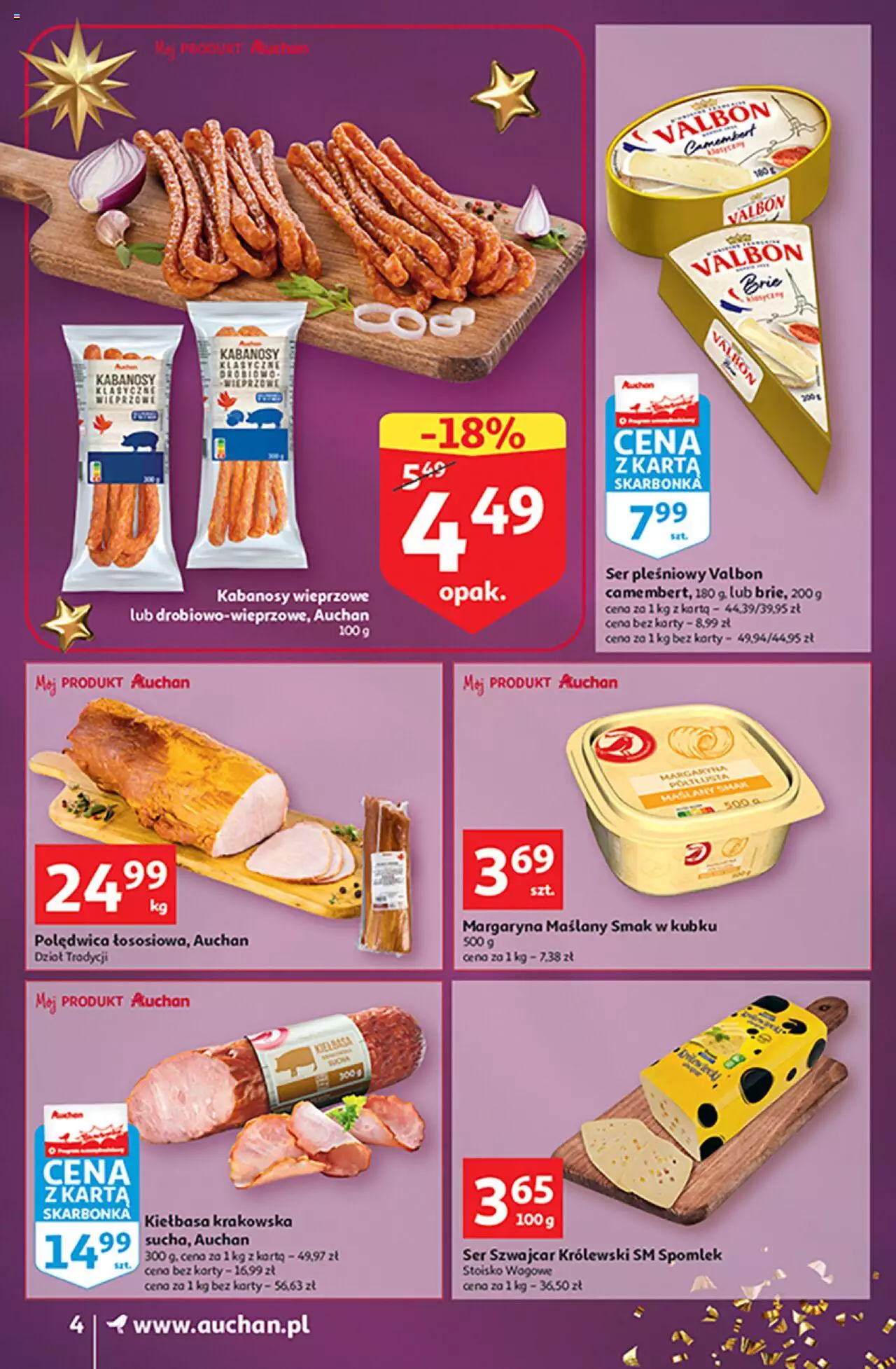 Auchan Magia Świąt Supermarket Gazetka ważna od 08.12.2022 do 14.12.2022 strona 4