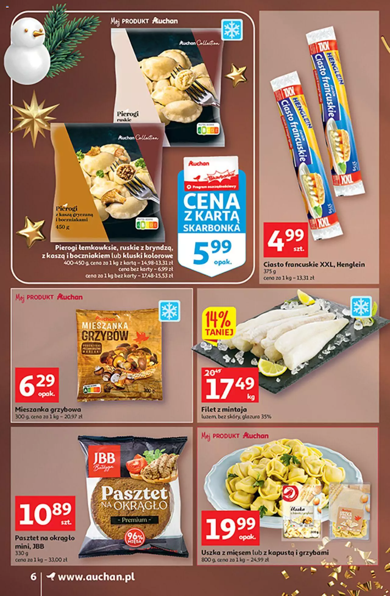 Auchan Magia Świąt Supermarket Gazetka ważna od 08.12.2022 do 14.12.2022 strona 6
