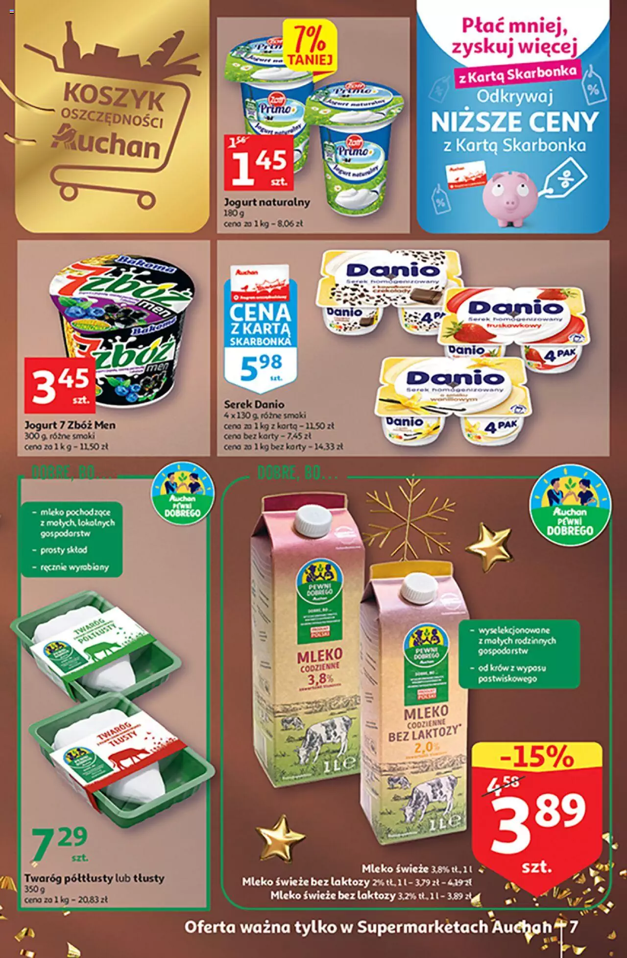 Auchan Magia Świąt Supermarket Gazetka ważna od 08.12.2022 do 14.12.2022 strona 7