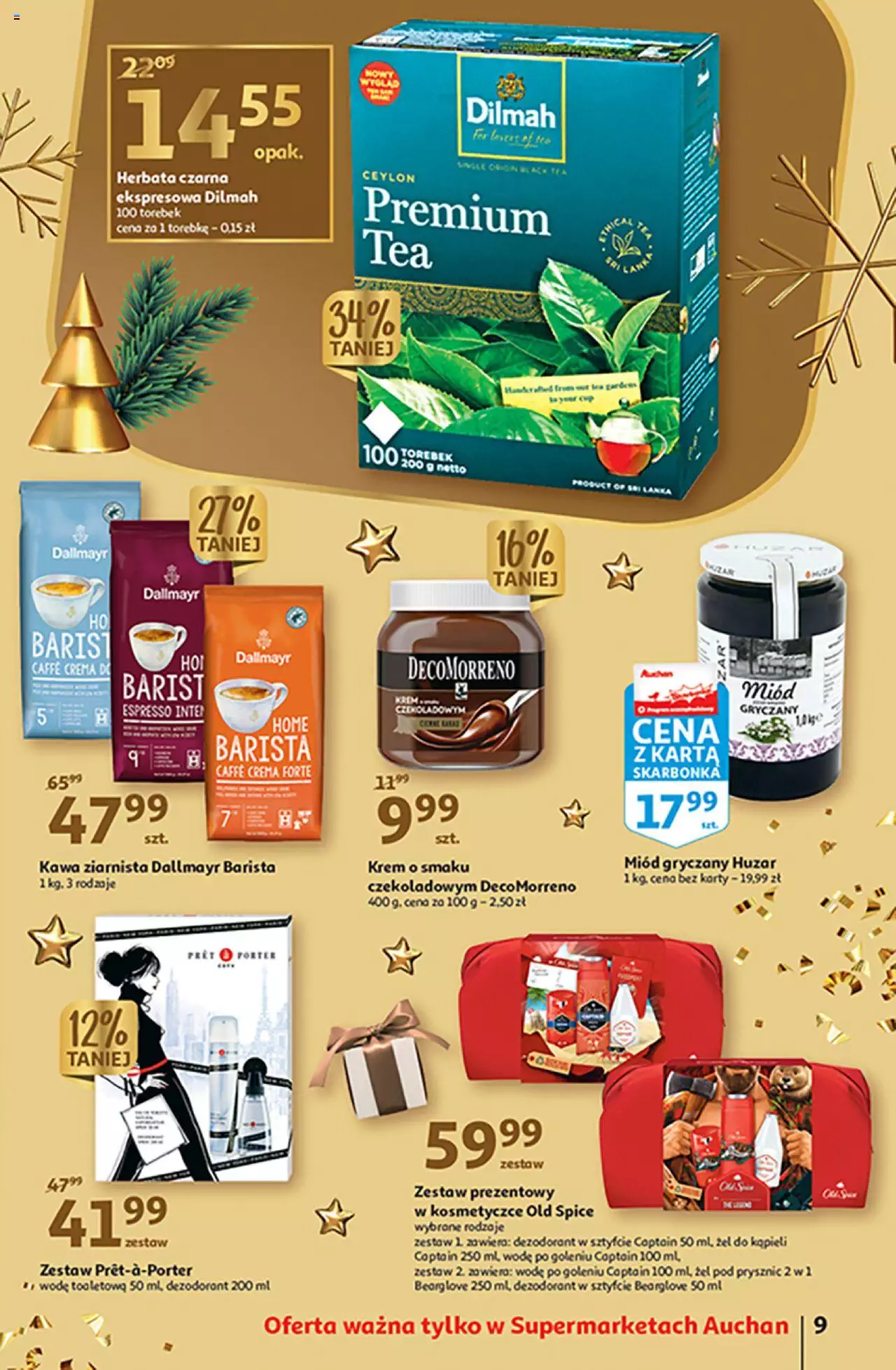 Auchan Magia Świąt Supermarket Gazetka ważna od 08.12.2022 do 14.12.2022 strona 9